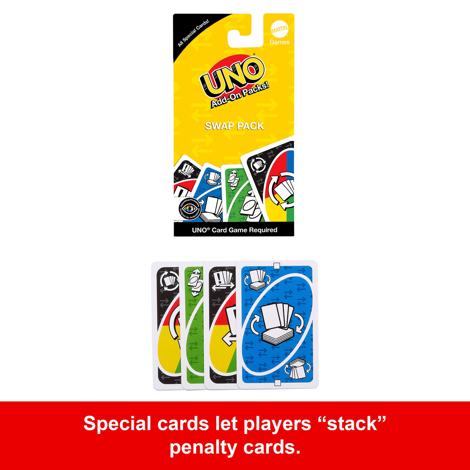 UNO Add-On Packs Swap Pack | Mattel