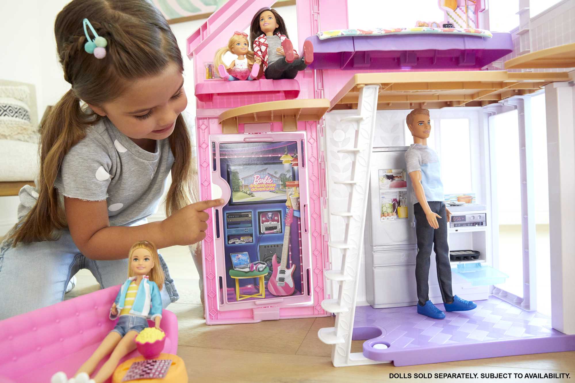 Barbie Dollhouse Maison Barbie Walmart Barbie Deluxe 3-Story