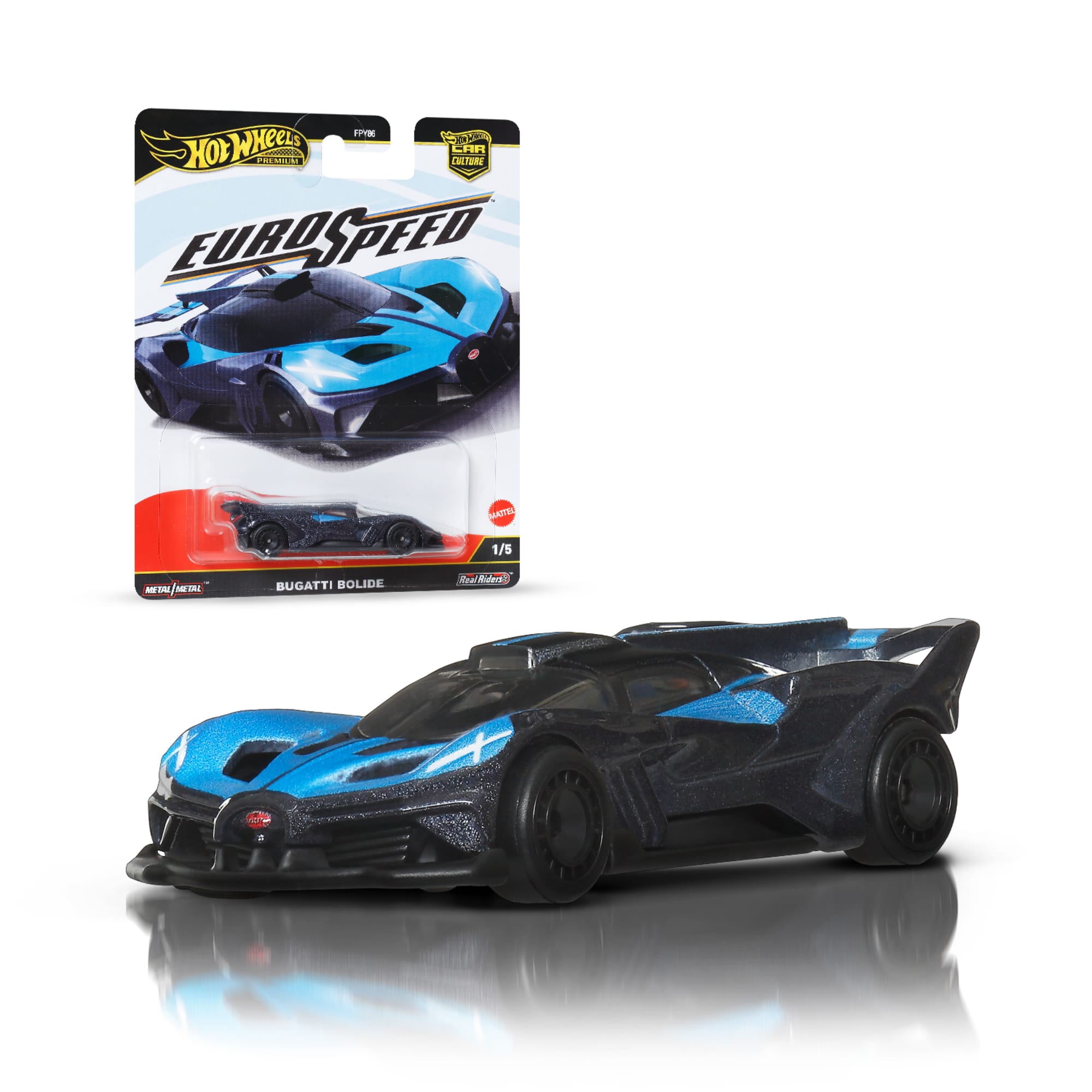 ホットウィール EURO SPEED BUGATTI BOLIDE Hot Wheels 2025 EuroSpeed BUGATTI BOLIDE Super Chase 0/5
