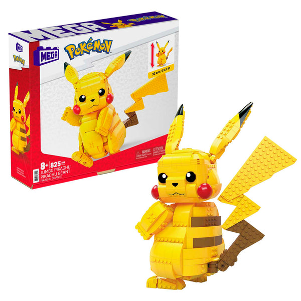 Mega Construx Pokemon Jumbo Pikachu | Mattel