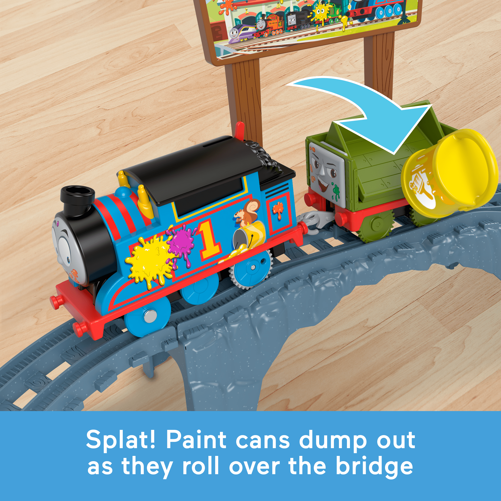 Fisher-Price® Thomas & Friends™ Paint Delivery Set | Mattel