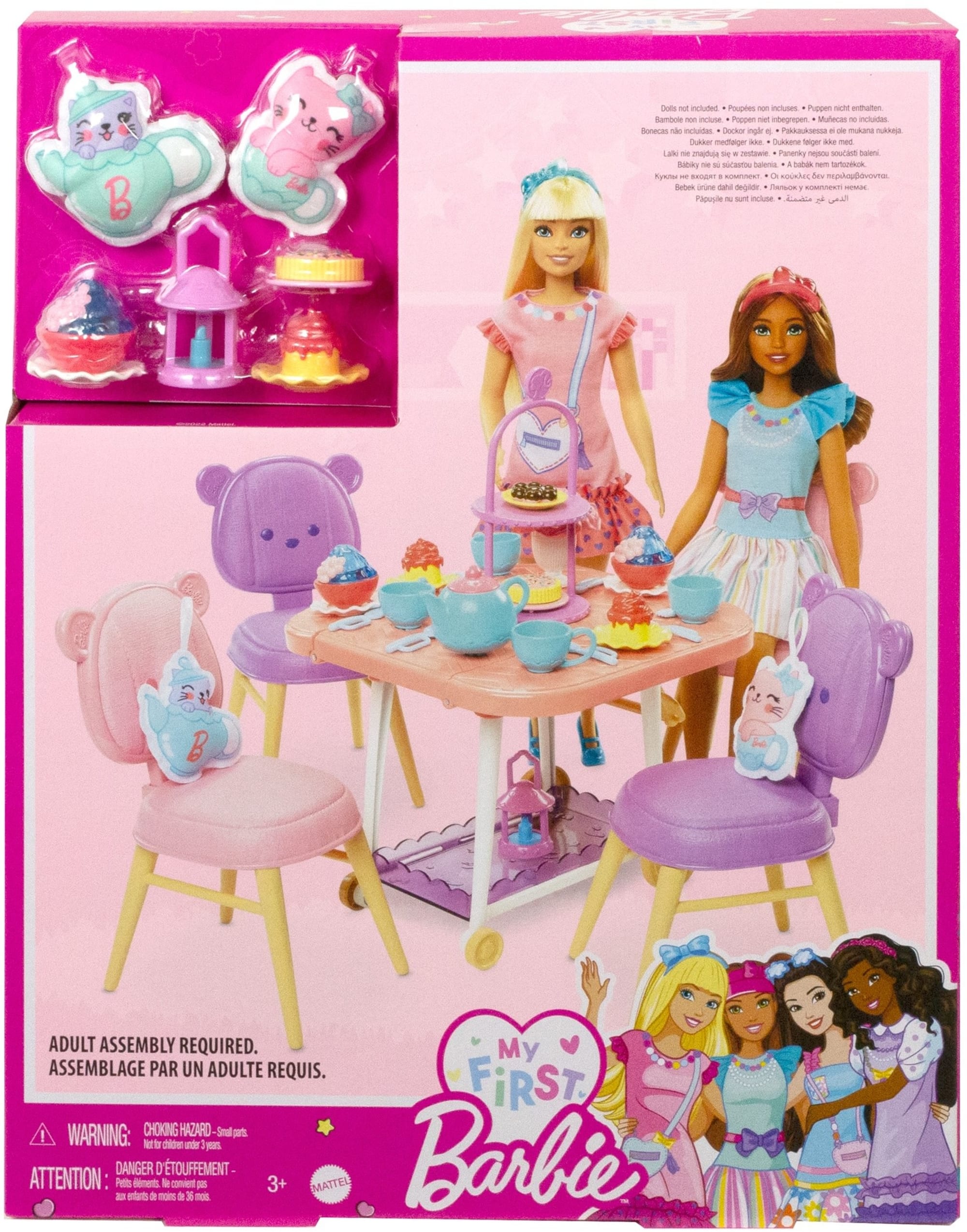 Barbie Sets for Preschoolers | Tea Party and Tent | MATTEL