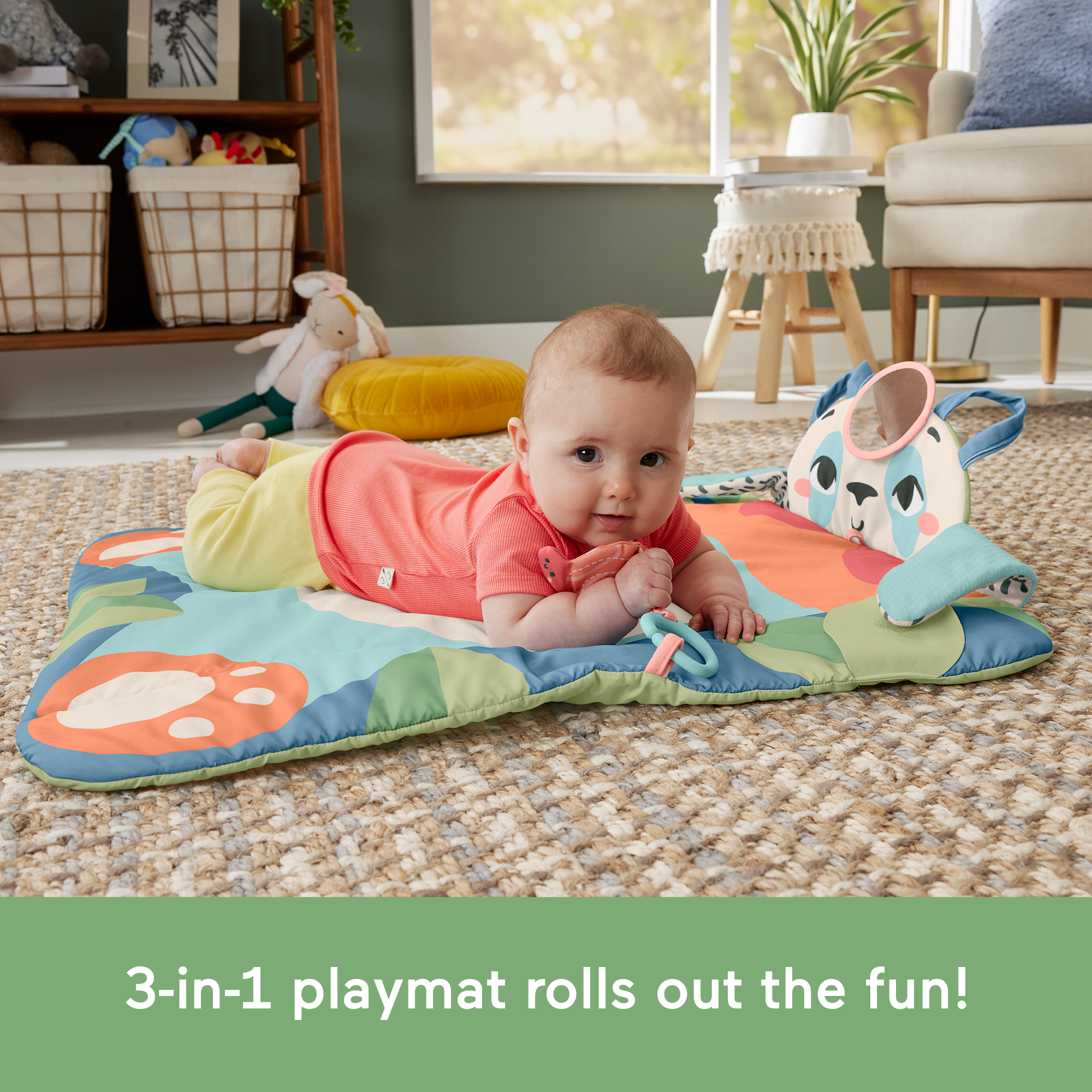 Fisher-Price® Roly-Poly Panda Play Mat | Mattel