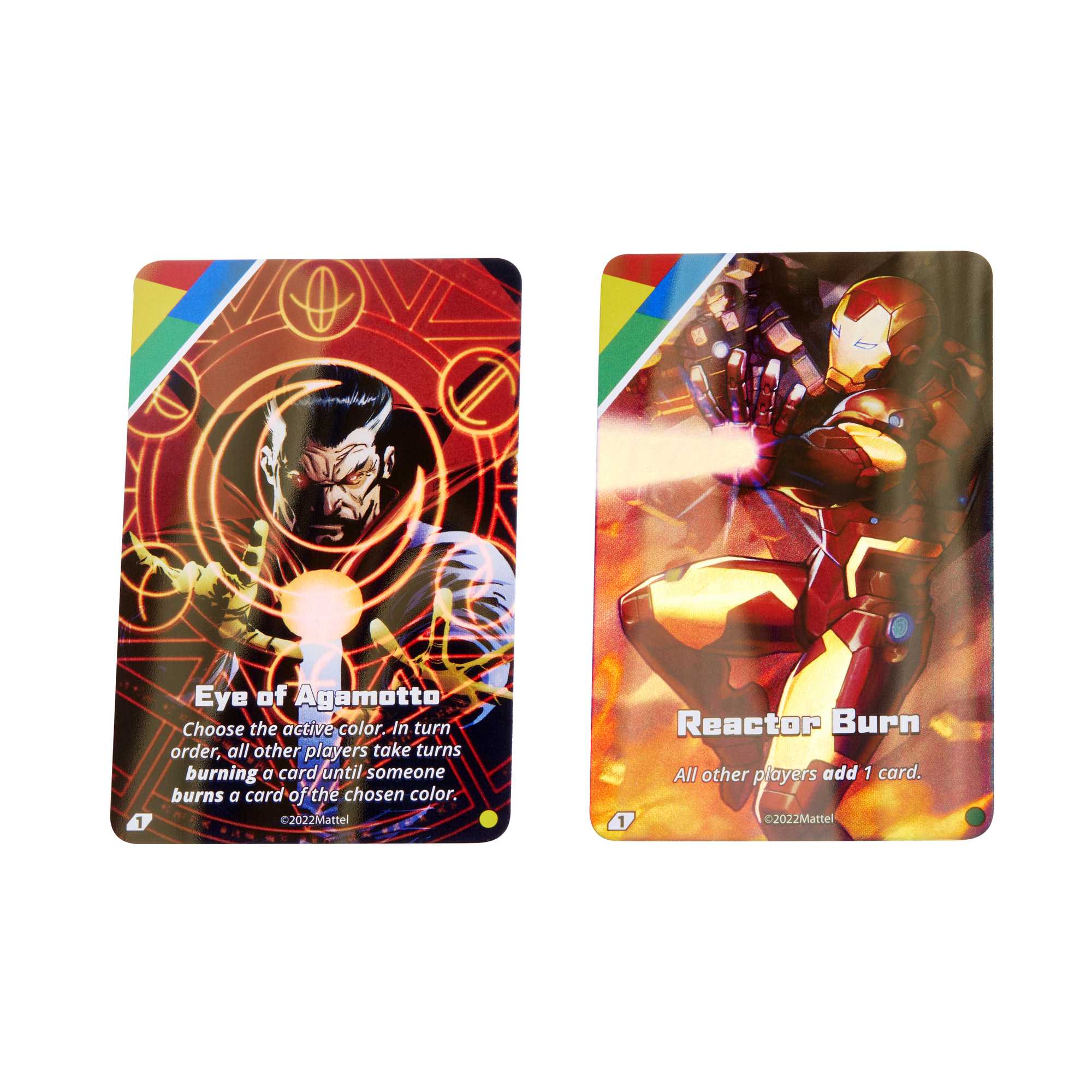 UNO Ultimate Marvel Card Game Add-On Pack with Scarlet Witch Character Deck  & 2 Collectible Foil Cards