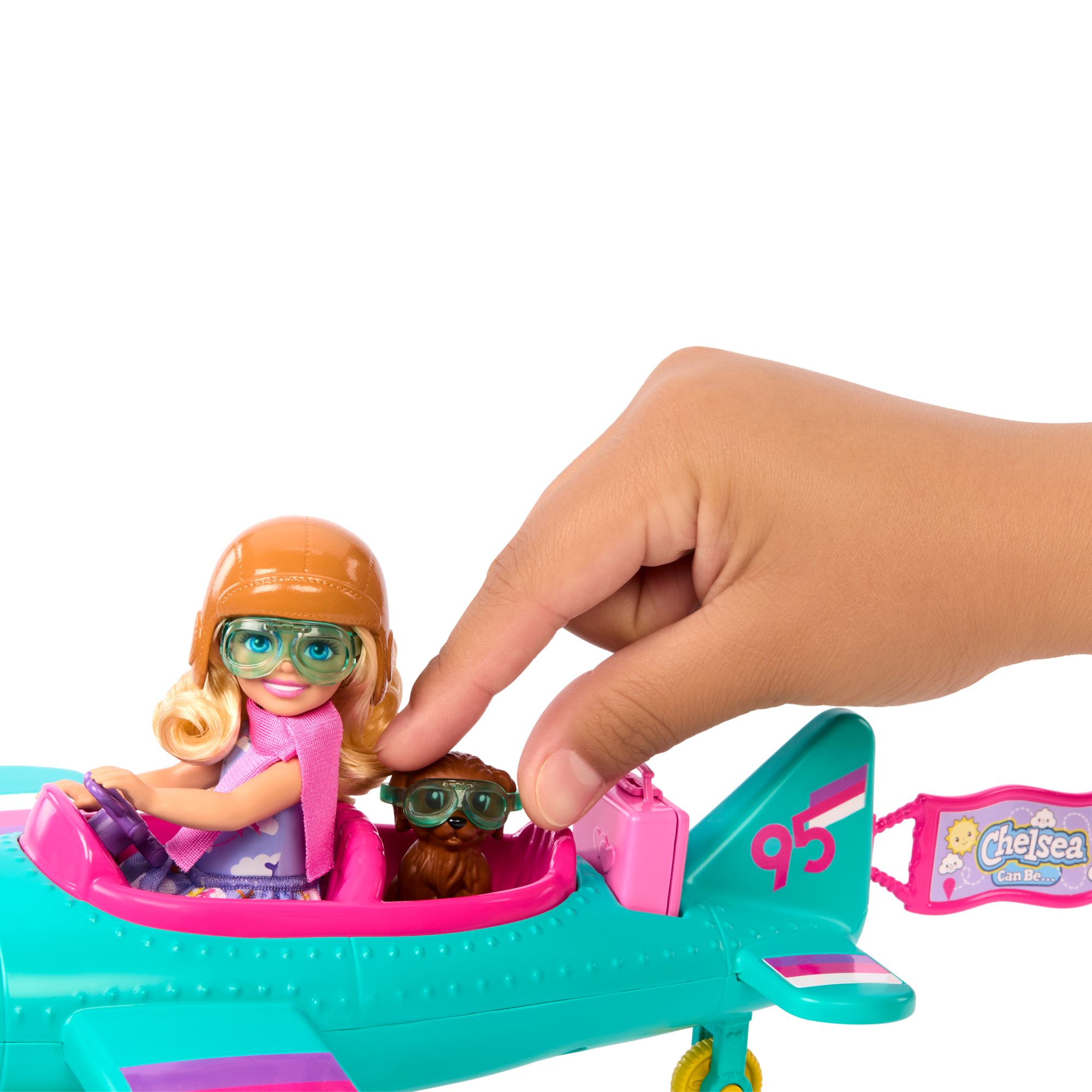 Barbie Chelsea Can Be… Coffret Magasin De Jouets – Poupée Blonde, Comptoir, Présentoir Et 15 Accessoires Miniatures – Dès 3 Ans, HNY59
