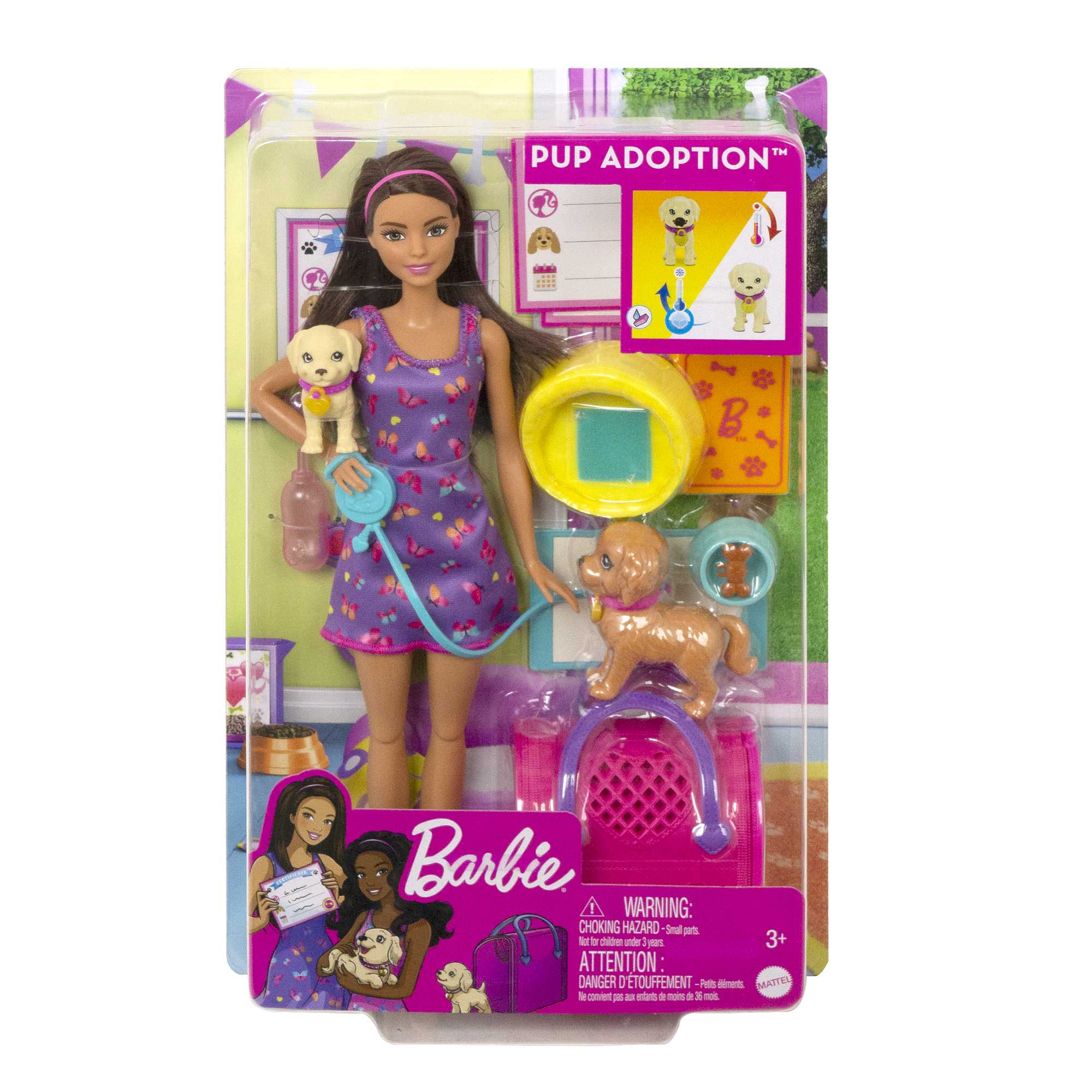 Mini Figurines d'Animaux Barbie à Collectionner - 2 Figurines Cachées -  Notre exclusivité