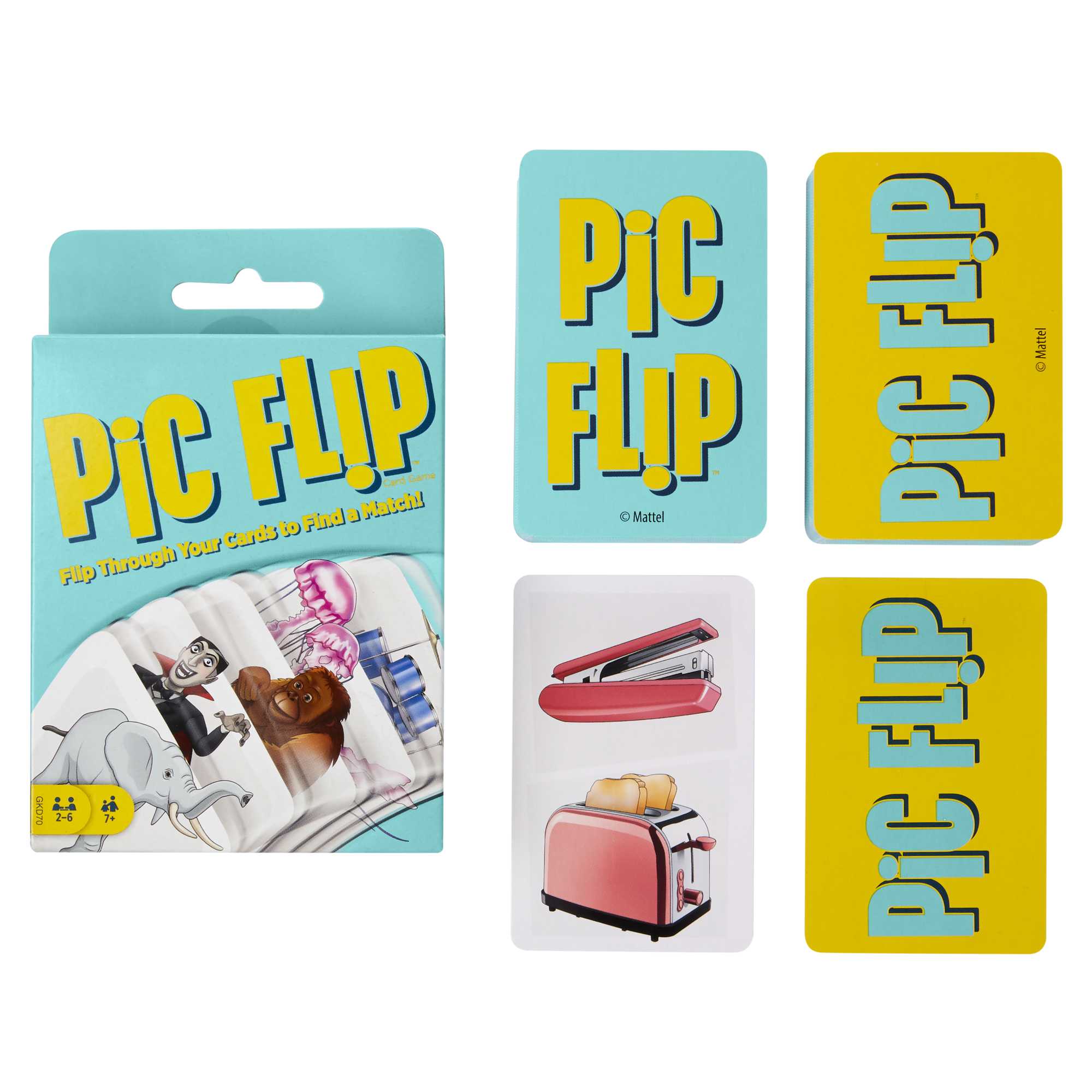Mattel Games Pic Flip Mattel