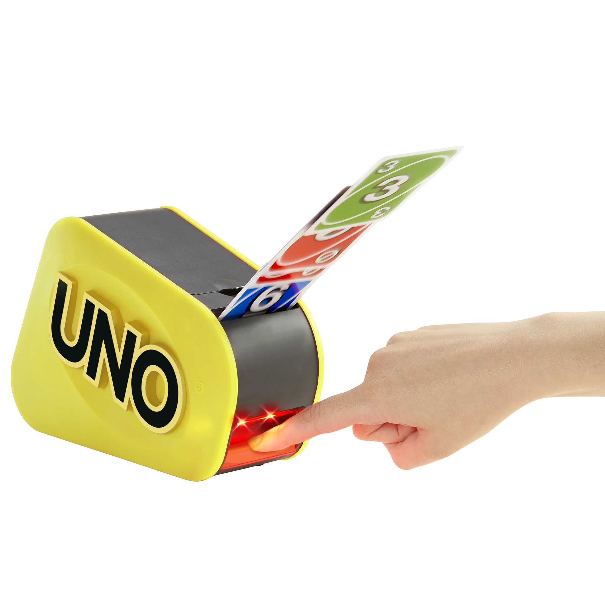 Brinquedo Jogo Uno Attack Eletronico Com Cards Mattel W5775 em