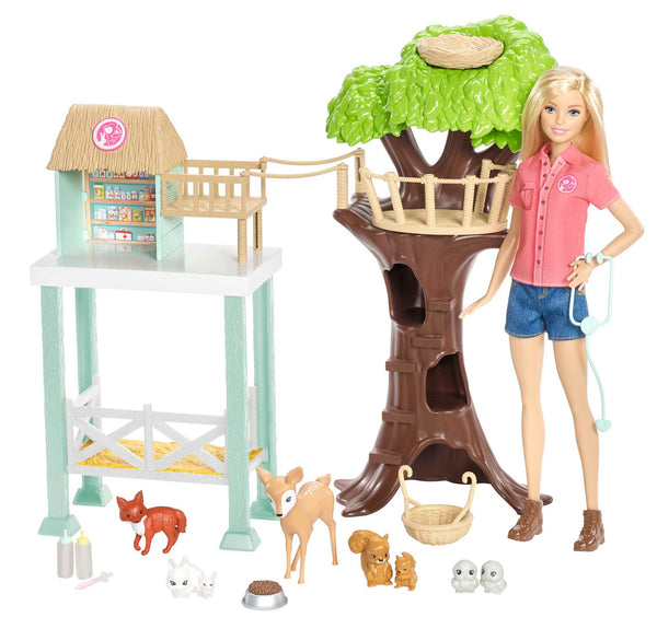 Barbie con sus mascotas deals