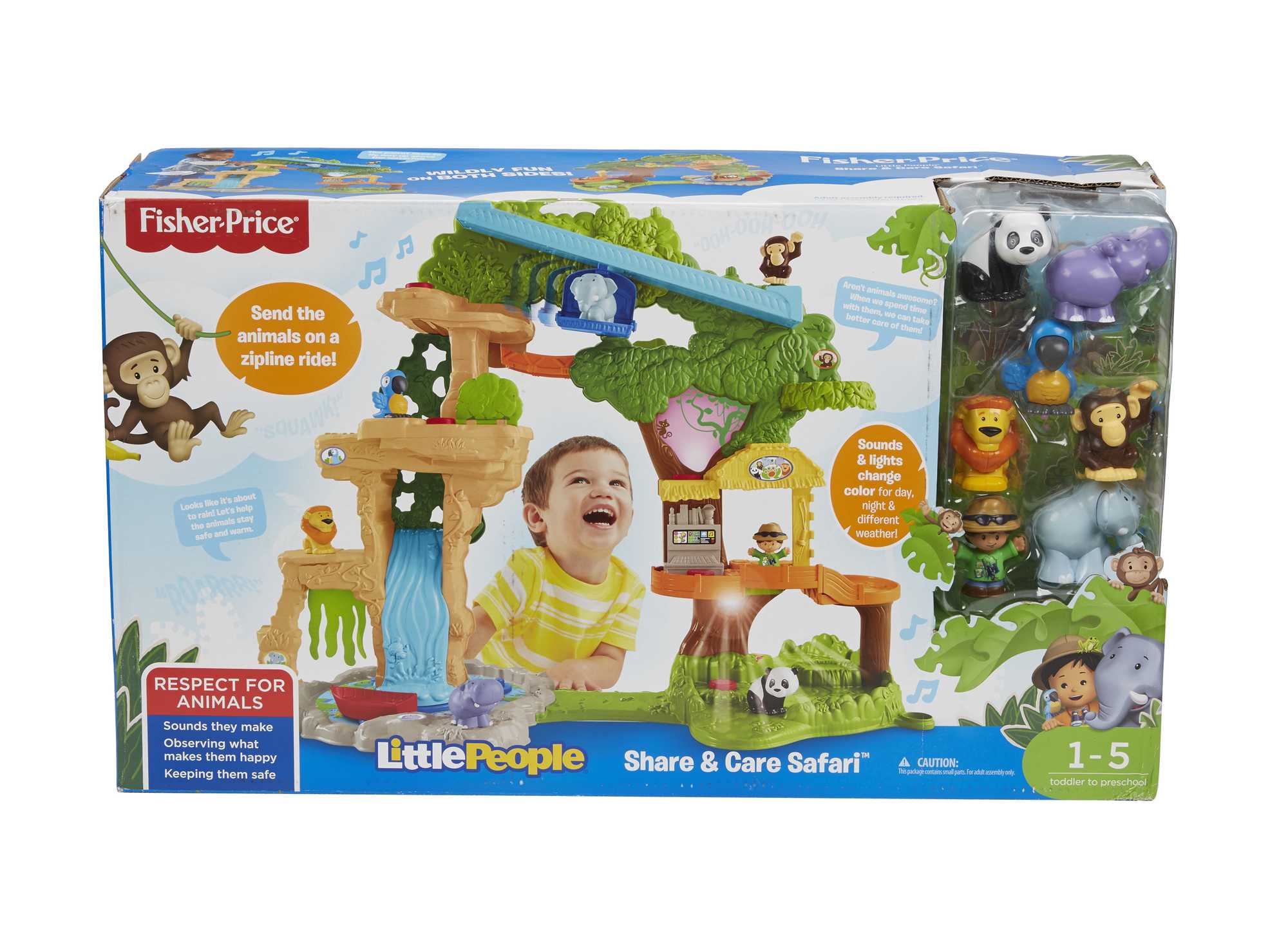 Little People Share & Care Safari Playset | Mattel