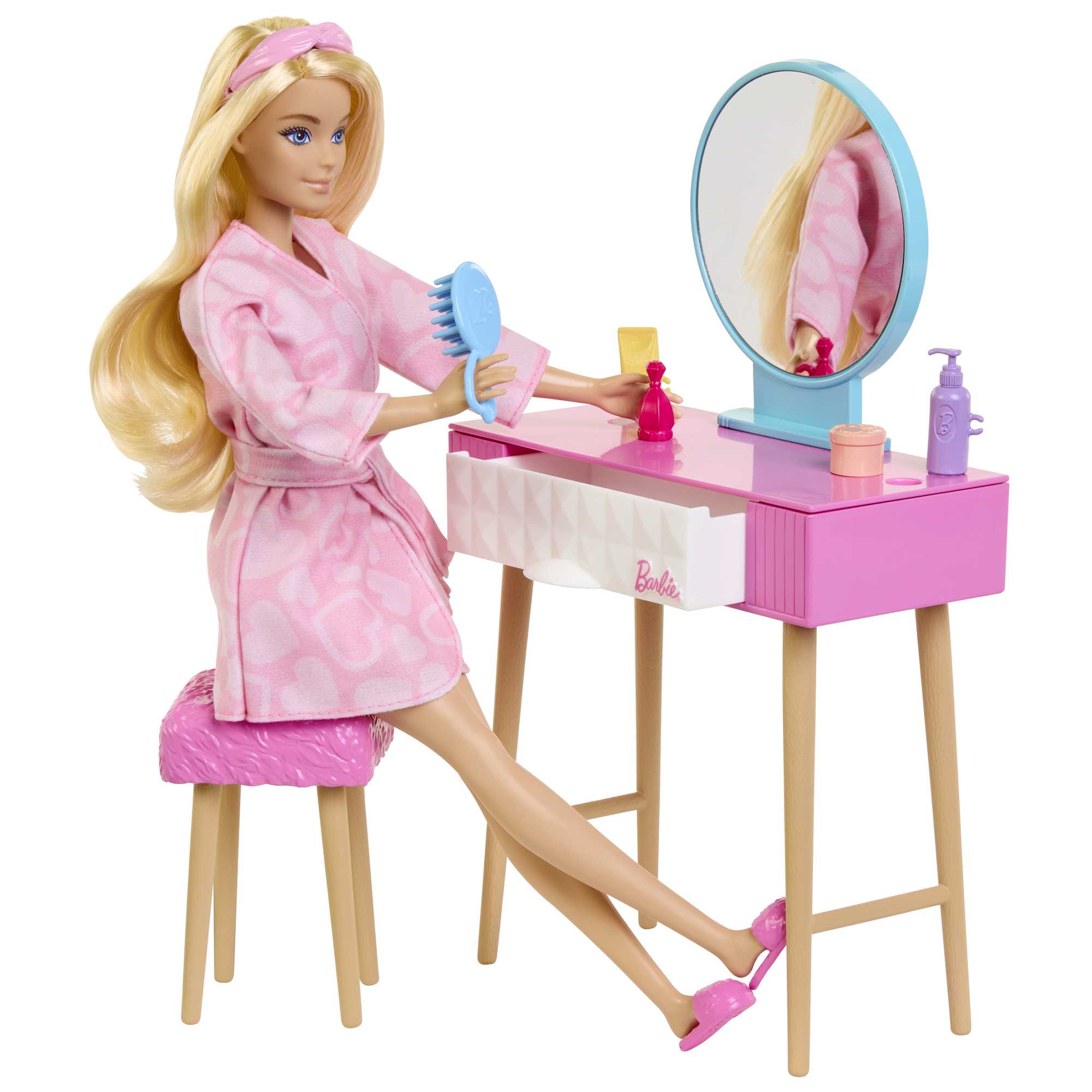 Barbie La Chambre de Barbie Coffret poupée, meubles et accessoires | Mattel