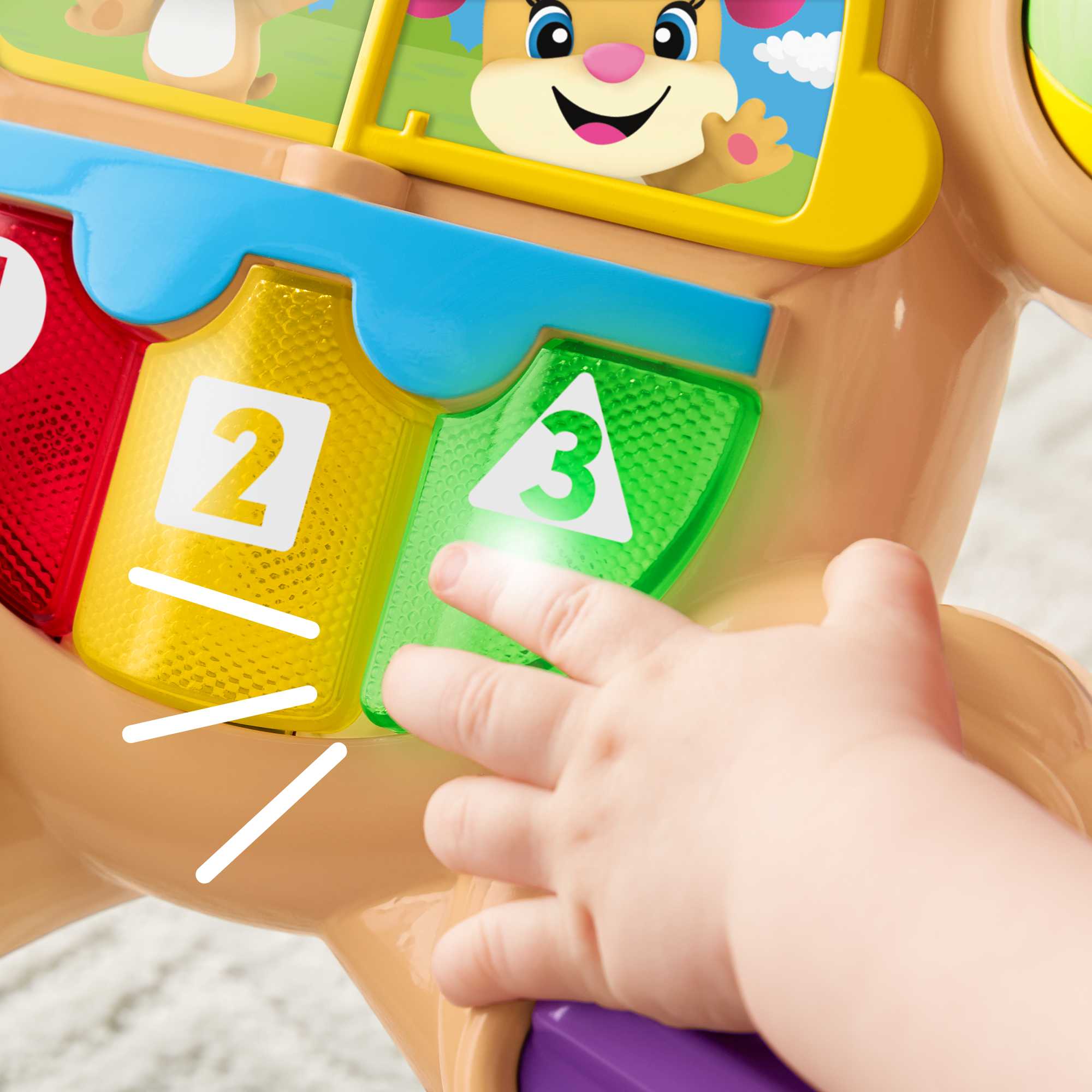 Fisher Price Rie y Aprende Andadera para Bebes Perrito de Aprendizaje