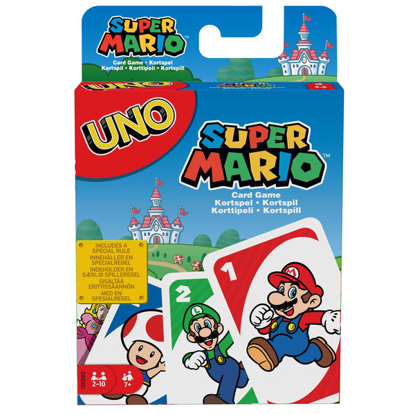 Mattel Games UNO Mario Kart Card Game with 112 Cards & Instructions for  Players Ages 7 Years & Older, For Kid, Family and Adult Game Night