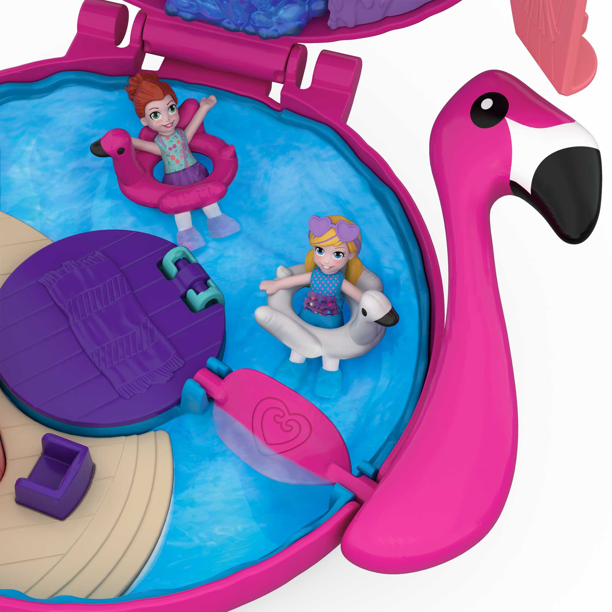 Freneszas flamingo de Polly Pocket  Polly Pocket Season 4: Summer of  Adventure 