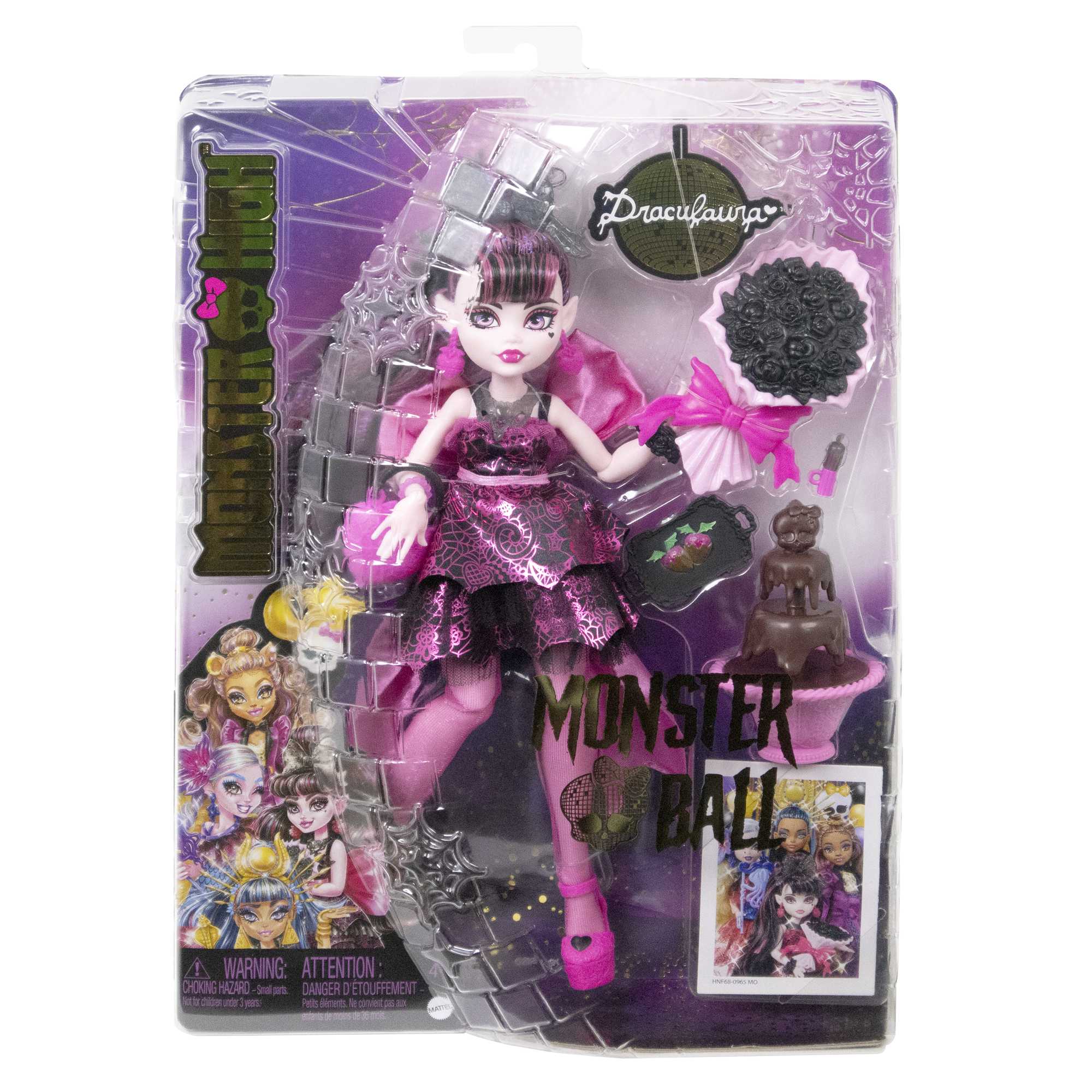 Monster High Boneca e de Moda Conjunto , Boneca Draculaura, Segredos S