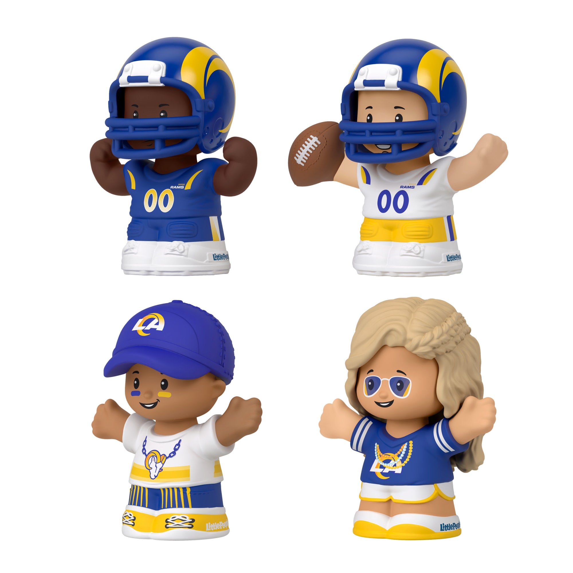 NFL Little People Collector Los Angeles Rams Set | Mattel