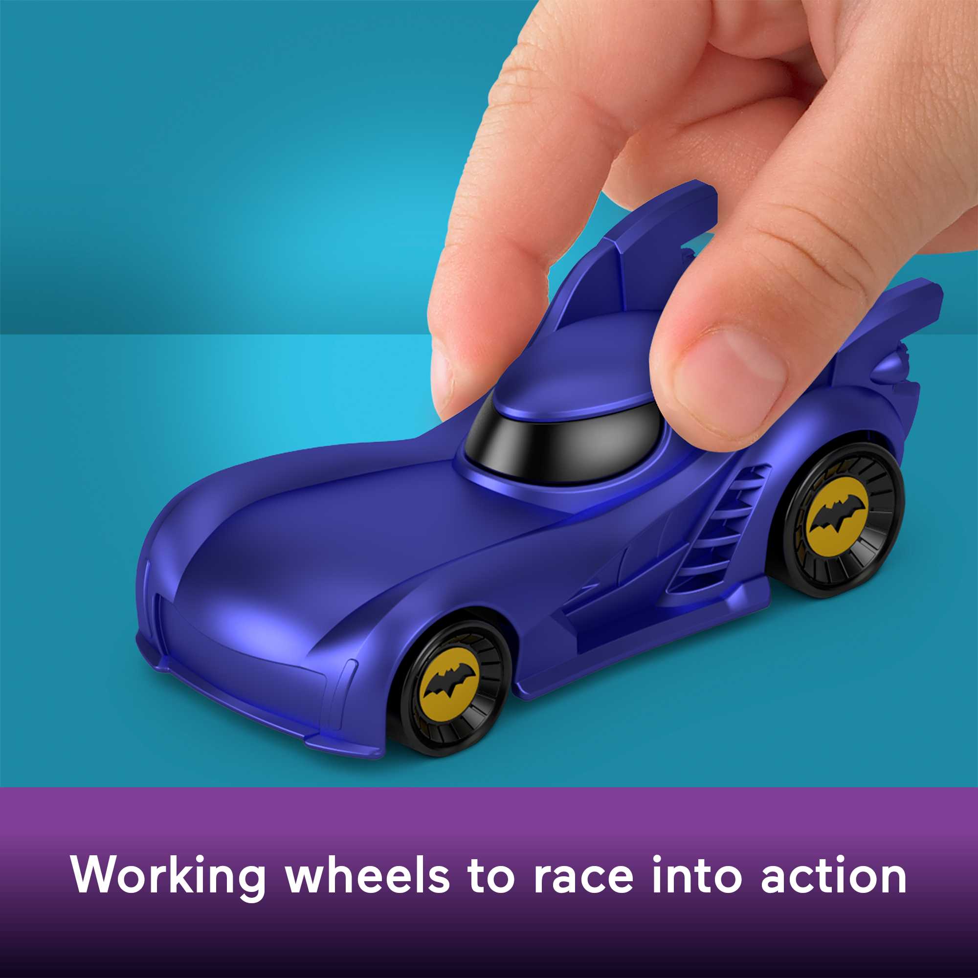 Fisher-Price DC Batwheels Bibi The Batgirl Cycle - Veicolo In Scala 1:55 - Foto 4