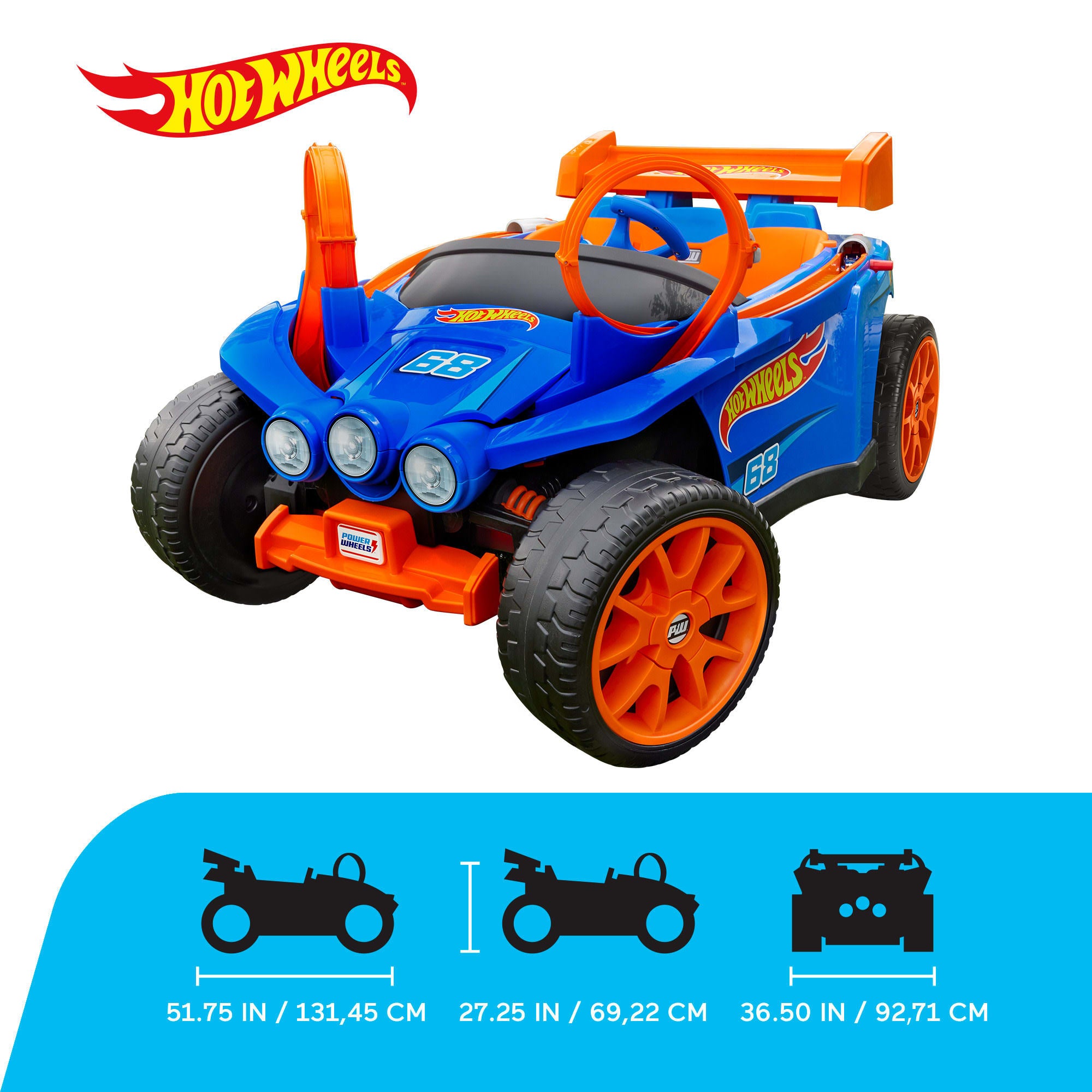 Power Wheels Fisher-Price Power Wheels Hot Wheels Racer | Mattel