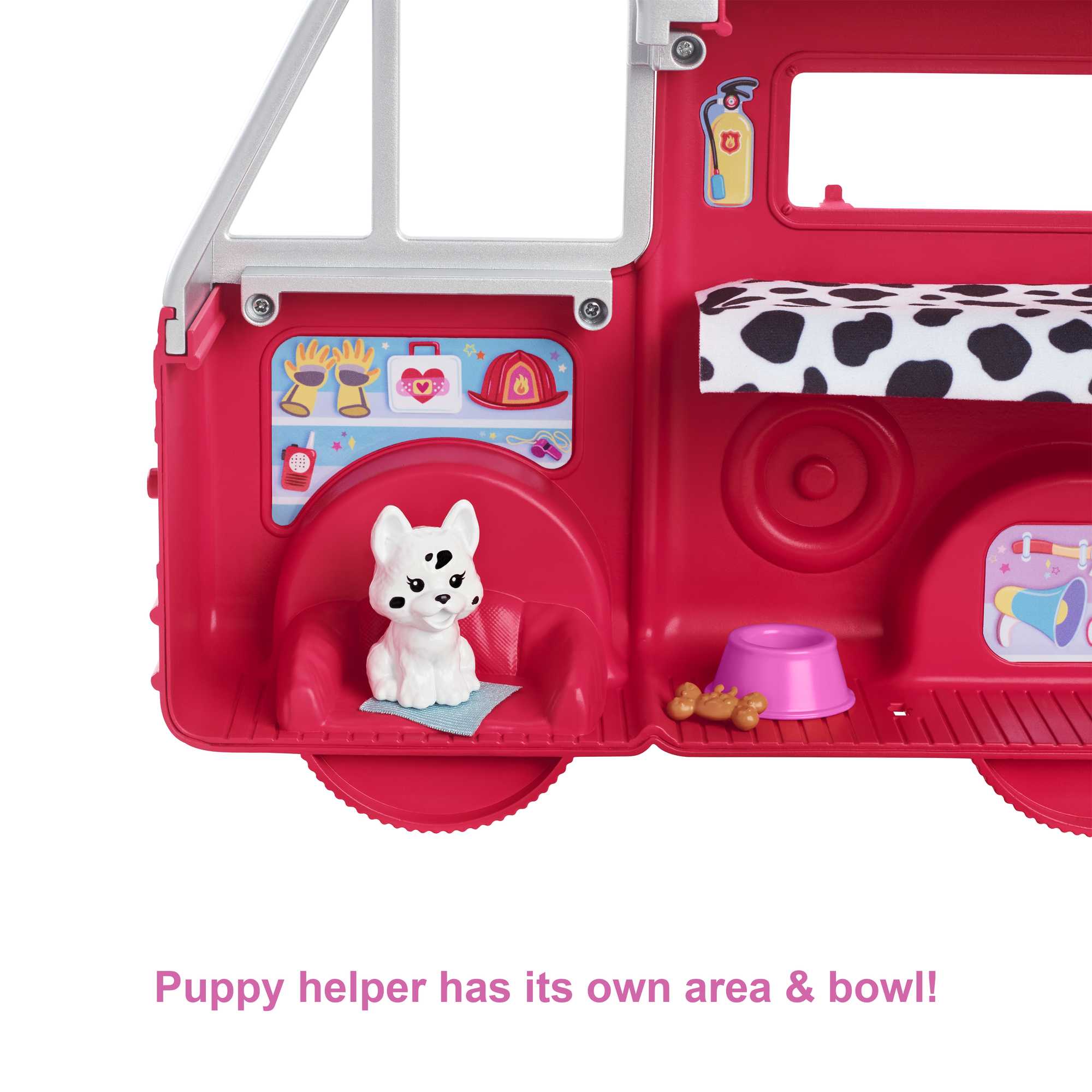 Barbie Chelsea Fire Truck Vehicle Mattel