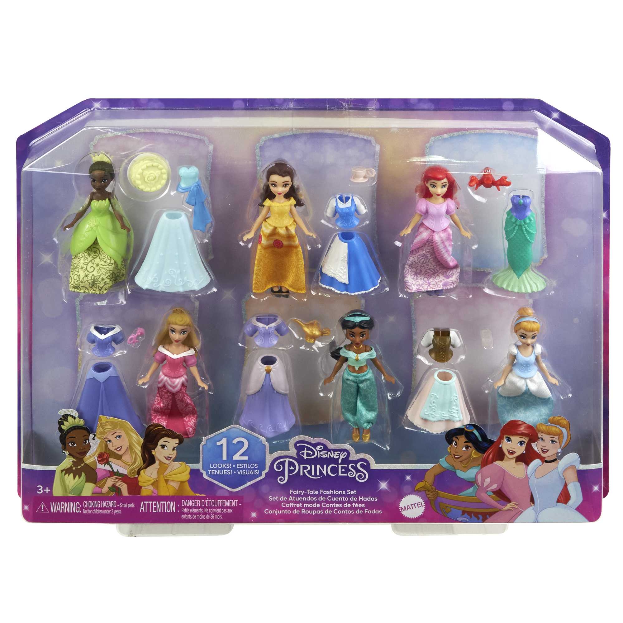 Princesses Disney Coffret Poupées et tenues Conte de fées