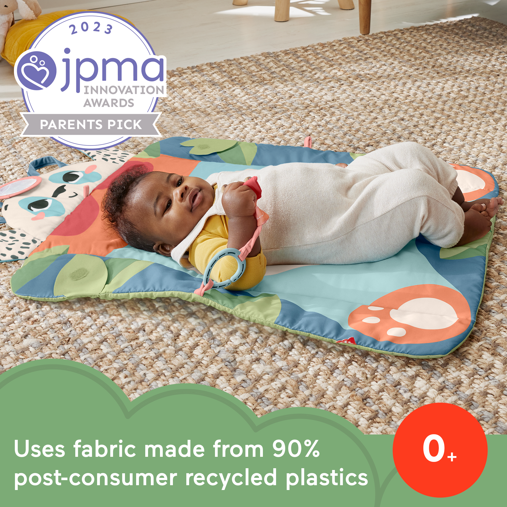 Fisher-Price Roly-Poly Panda Play Mat | Mattel