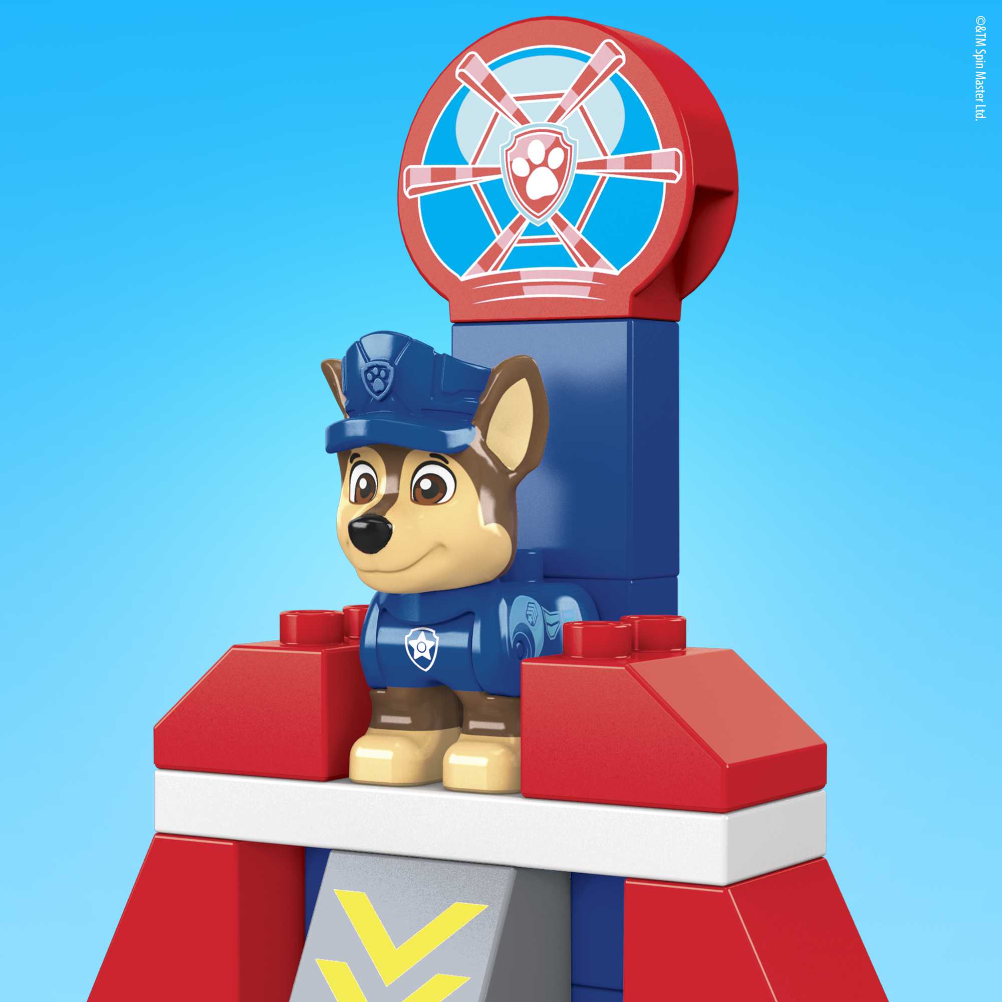 Mattel MEGA Bloks La Patrulla Canina Coche de policía de Chase Bloques de  construcción con personajes, juguete para niños y niñas +1 año (Mattel  GYJ00) : : Juguetes y juegos