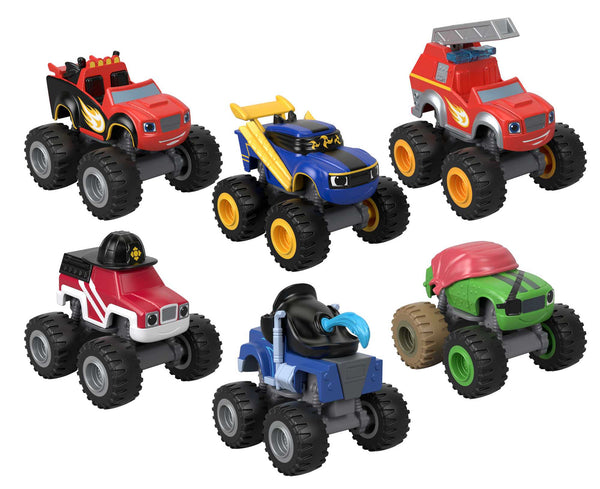 Fisher-Price Blaze & the Monster Machines Racers 4 Pack Set Brand