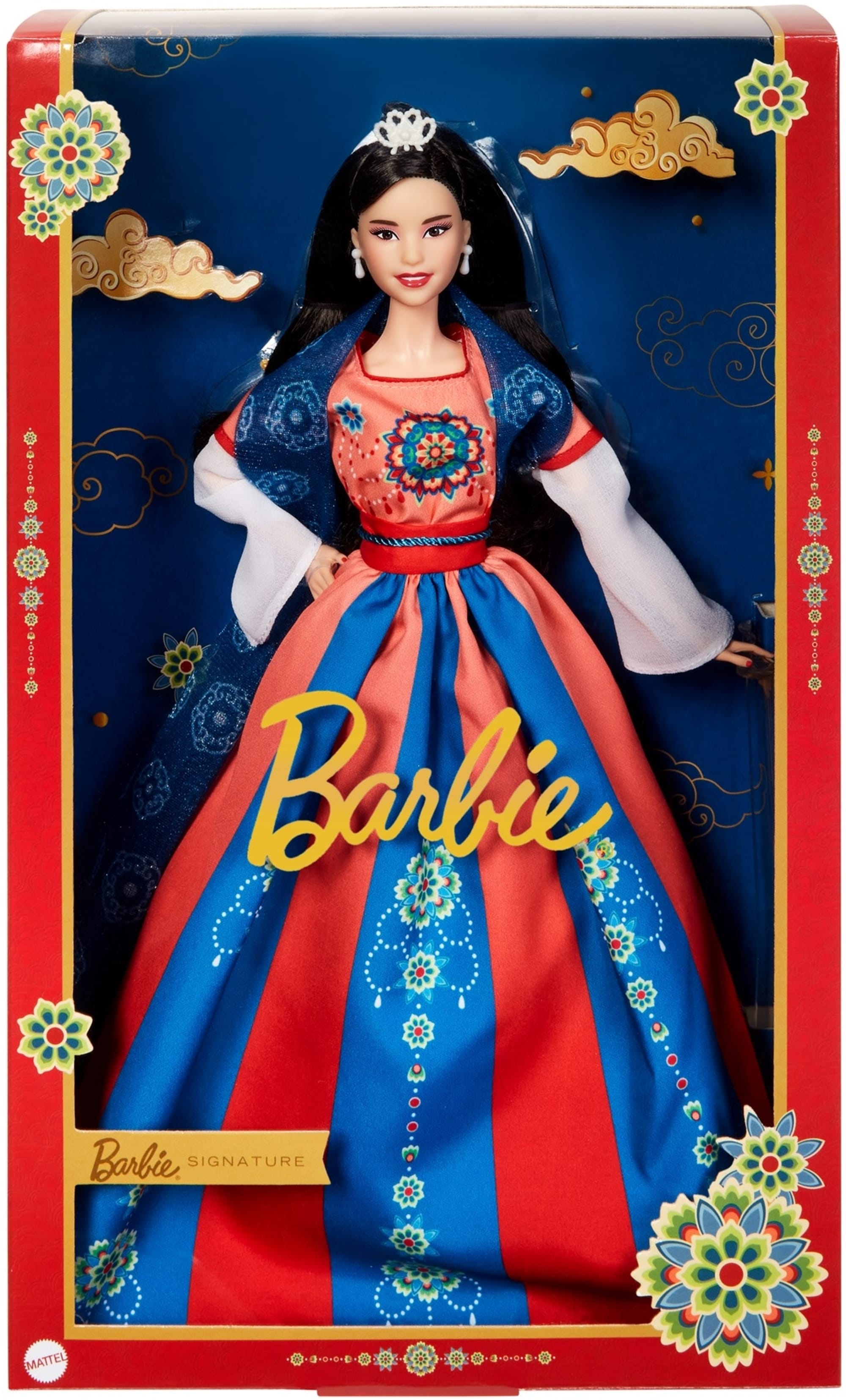 Barbie Signature Looks Cabelo Loiro e Vestido Branco - Mattel