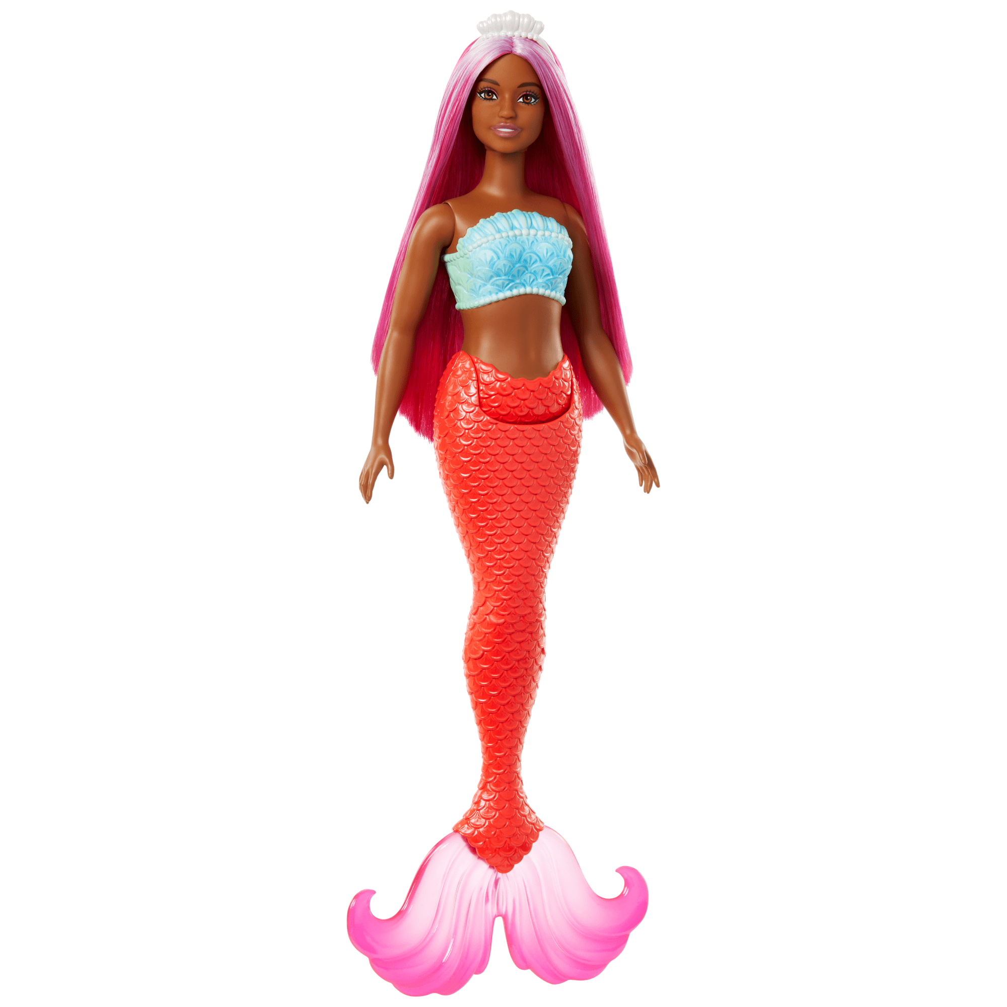 Barbie Sirena Cabello Largo Barbie Sirena Con Pelo Rosa Largo
