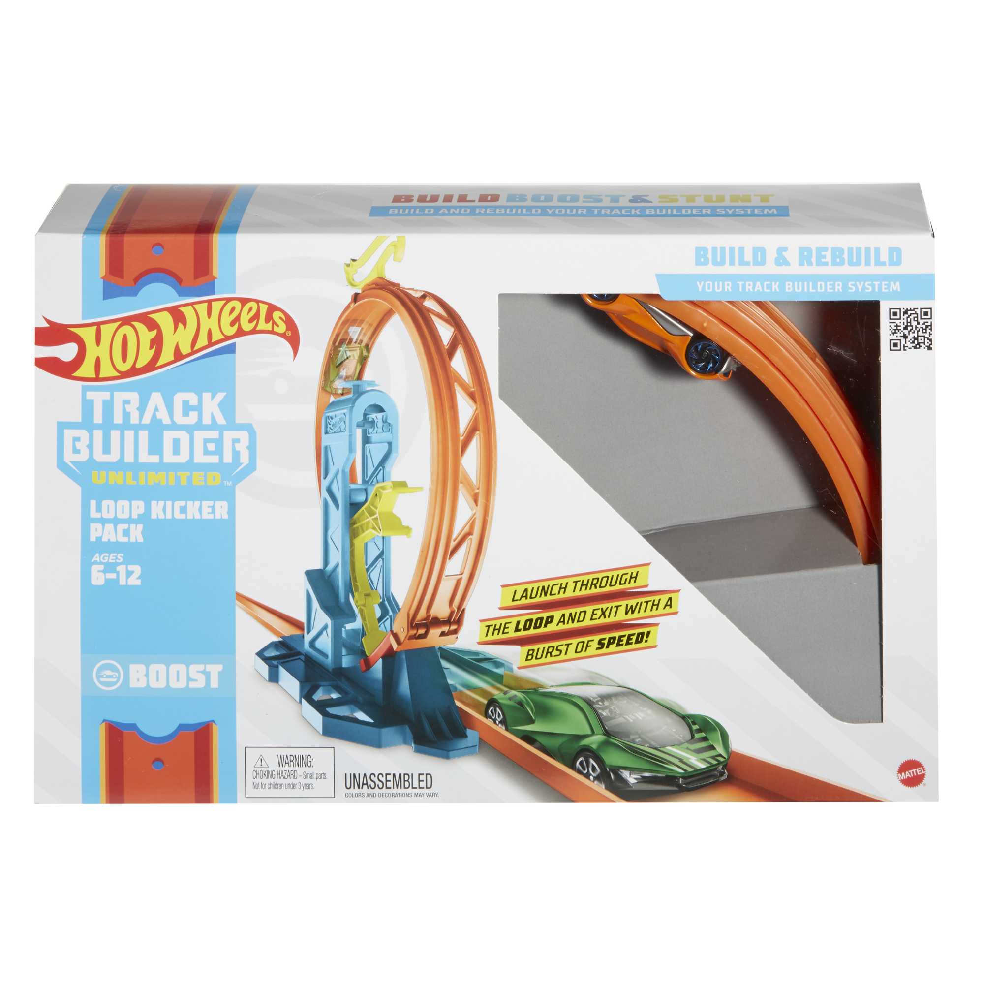 Hot Wheels Track Builder Unlimited Split Loop Pack