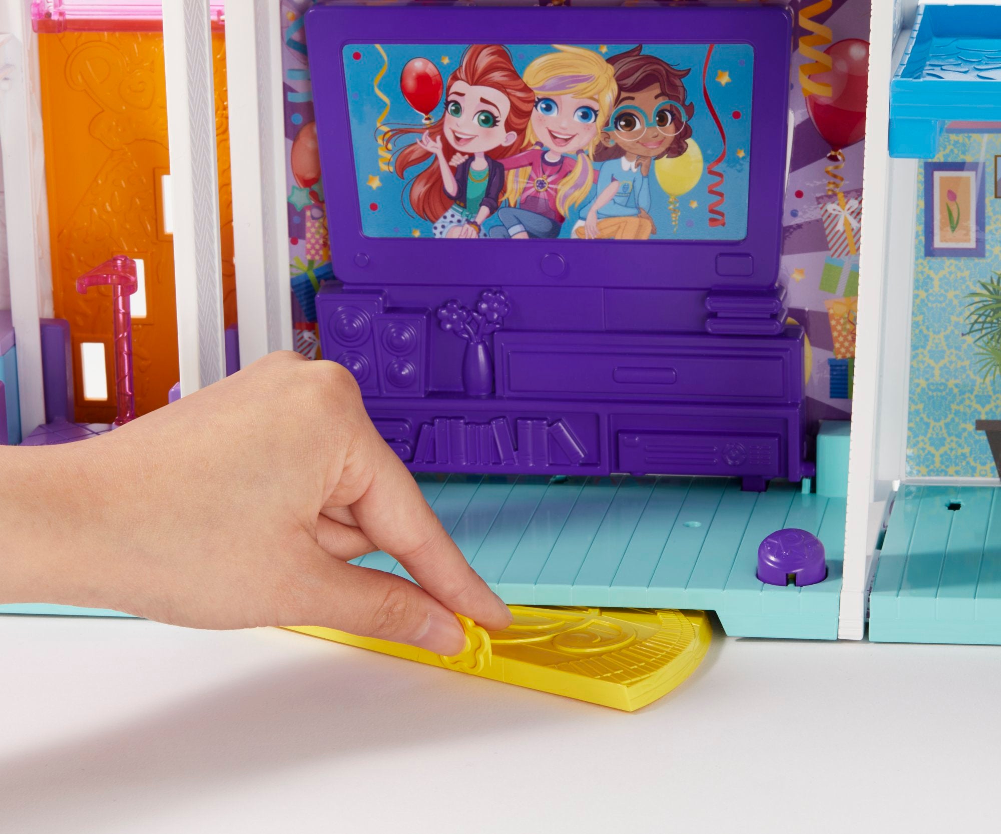 Polly Pocket Mega Trailer da Polly FRY86 Mattel - brincasa