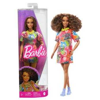 Barbie Doll | Athletic with Graffiti Dress | MATTEL