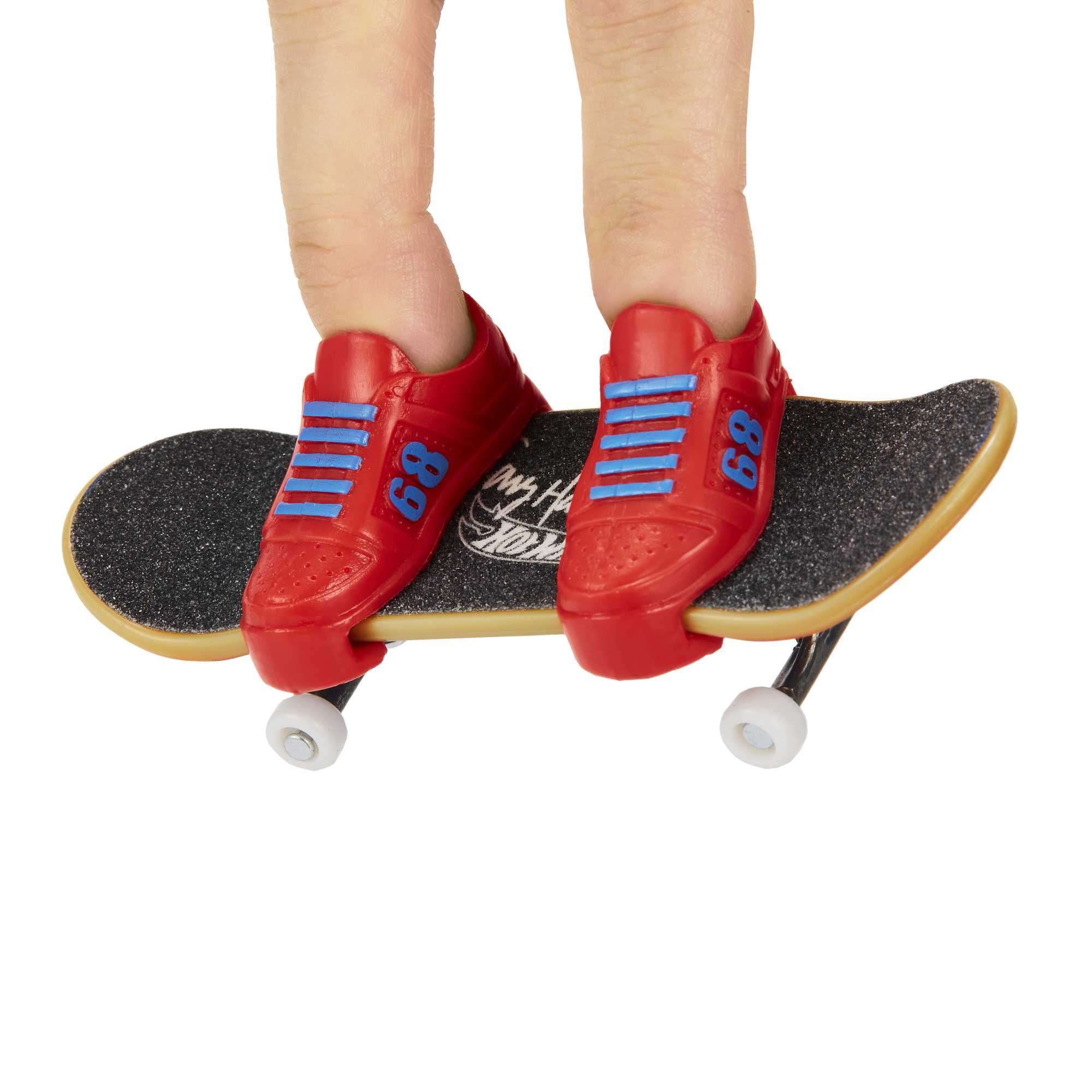 Hot Wheels Veículo Brinquedo Skateboard Skate Dedo com Tênis - APENAS 1  (UMA) UNIDADE - NÃO É POSSÍVEL ESCOLHER, Multi