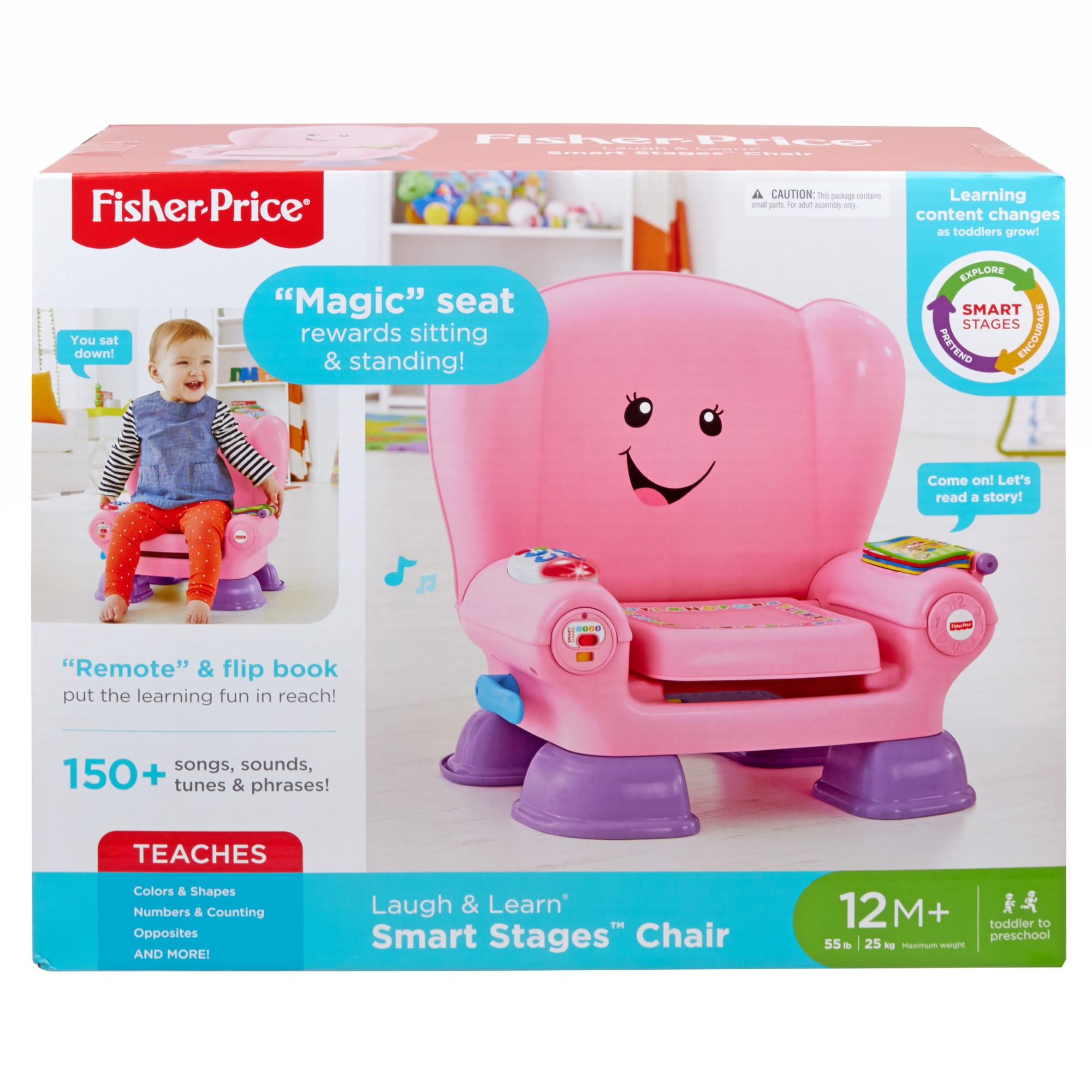 Fisher-Price Laugh & Learn Smart Stages Chair CFD40 | Mattel