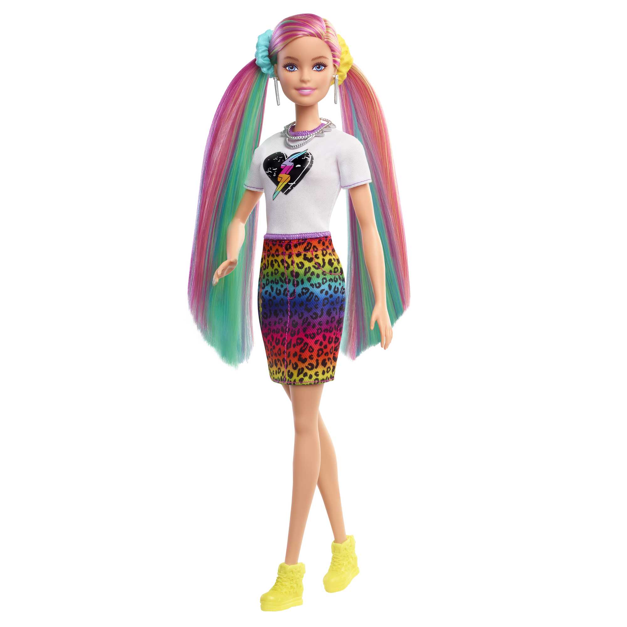 Barbie Leopard Rainbow Hair | Mattel