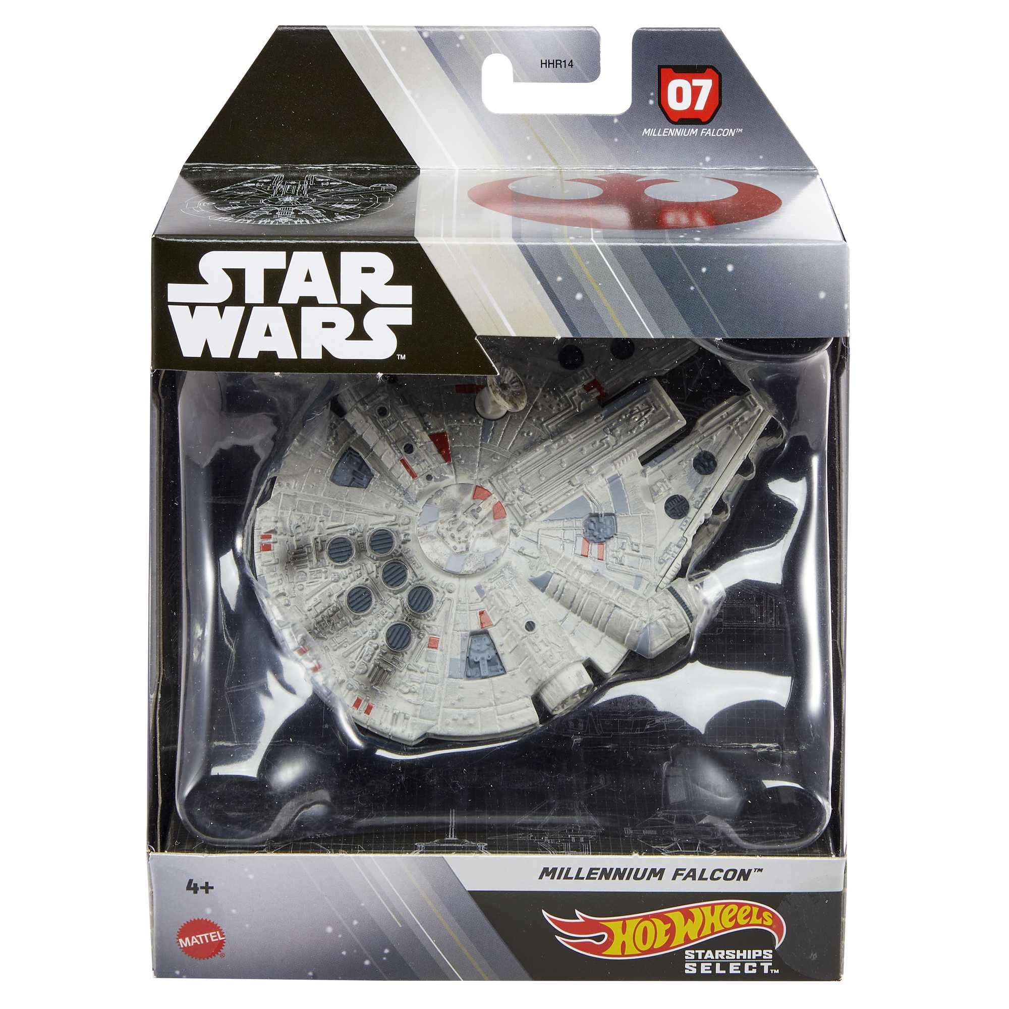 Hot Wheels Star Wars Starships Millennium Falcon Vehicle | Mattel