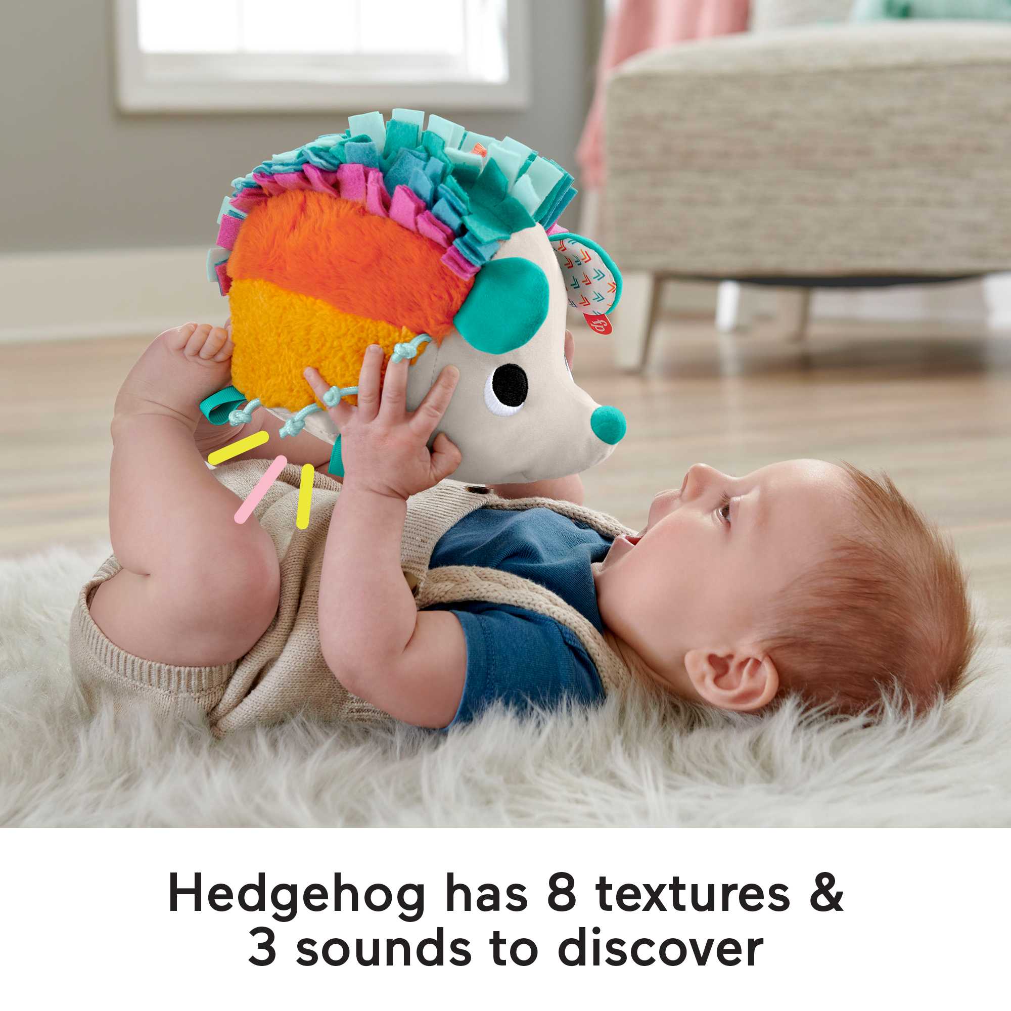 Fisher Price 3in1 Baby Gym & Plush Toy Gift Set Mattel