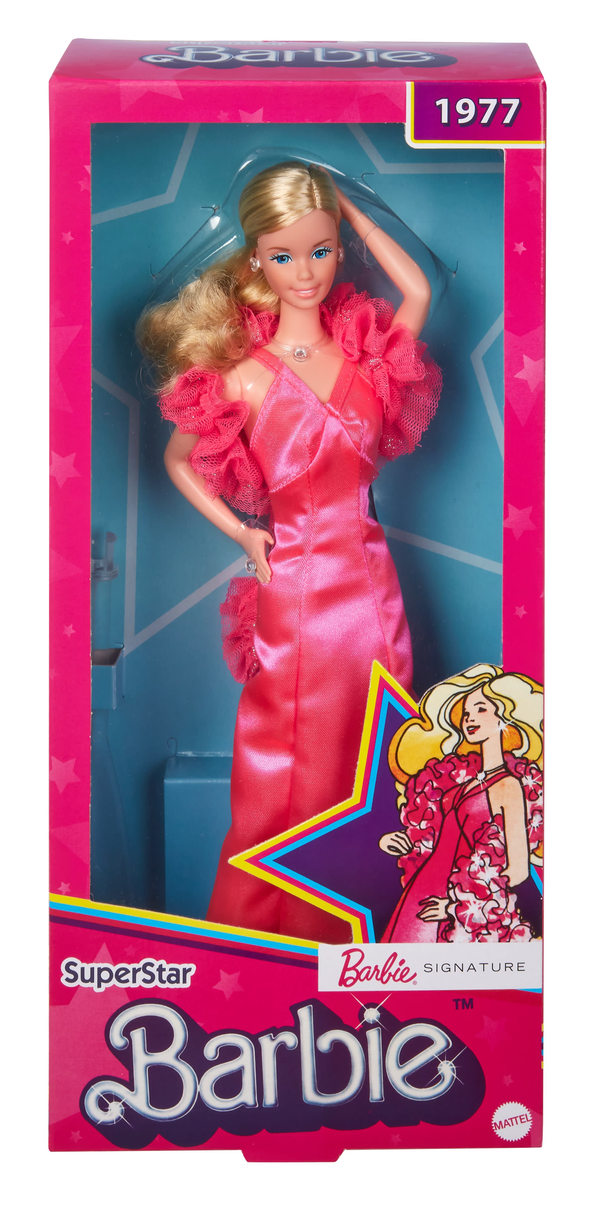 Barbie 1977 Superstar Barbie Doll Mattel