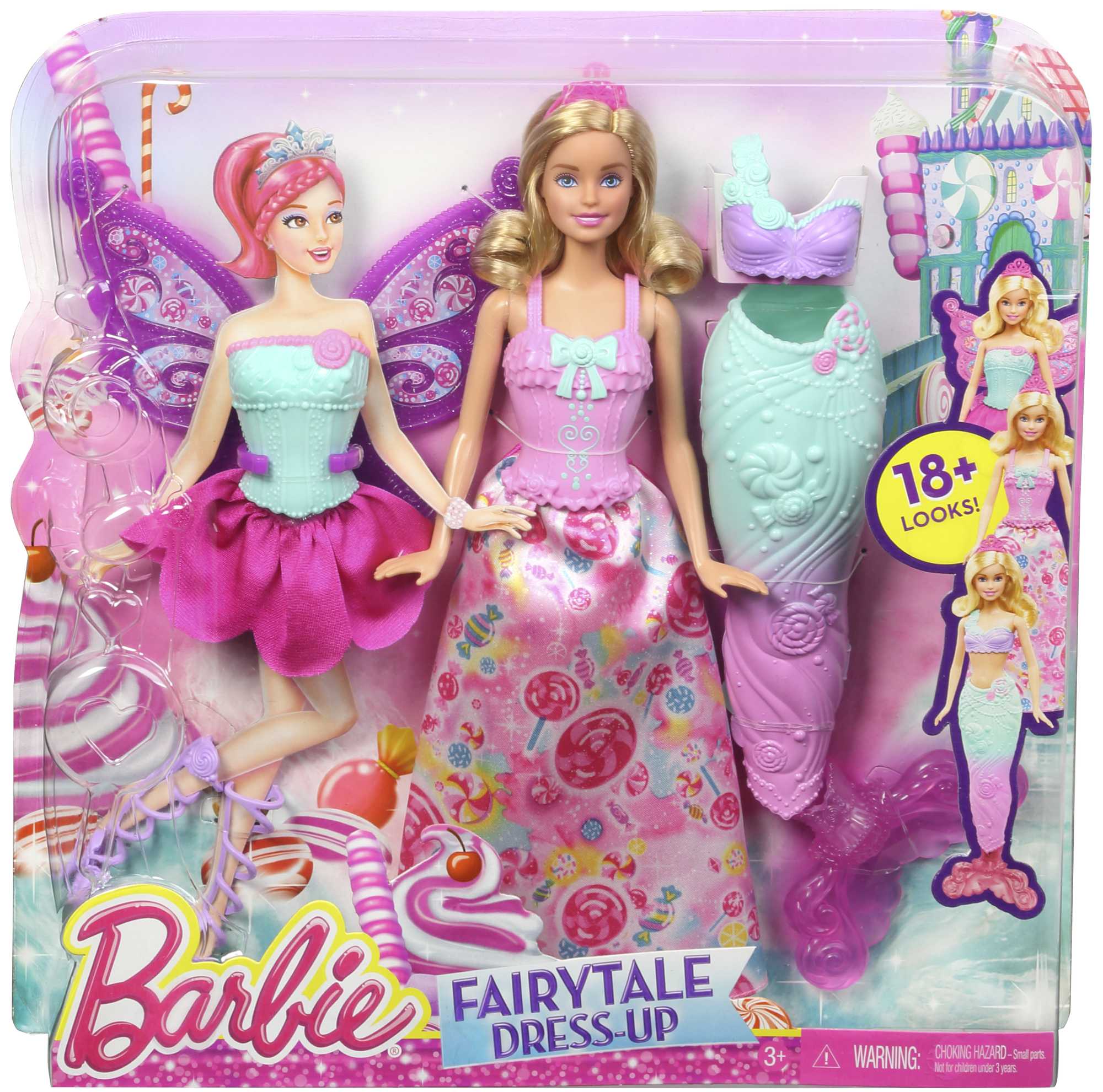 Chateau Barbie Coeur De Princesse Barbie Féerie 3 en 1 | Mattel
