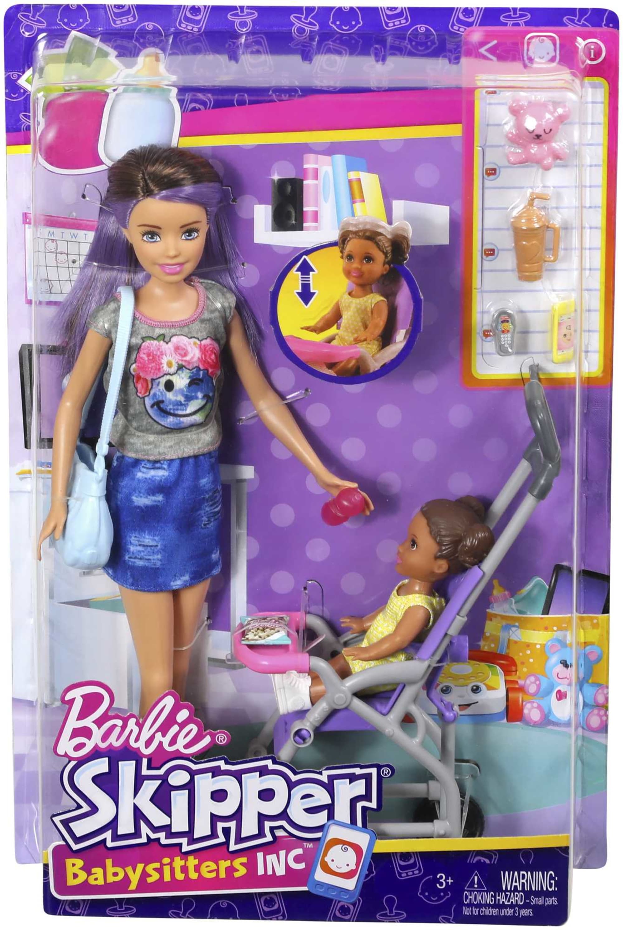 Heb geleerd huwelijk Vuil Barbie Skipper Babysitters Inc. Doll FJB00 | Mattel