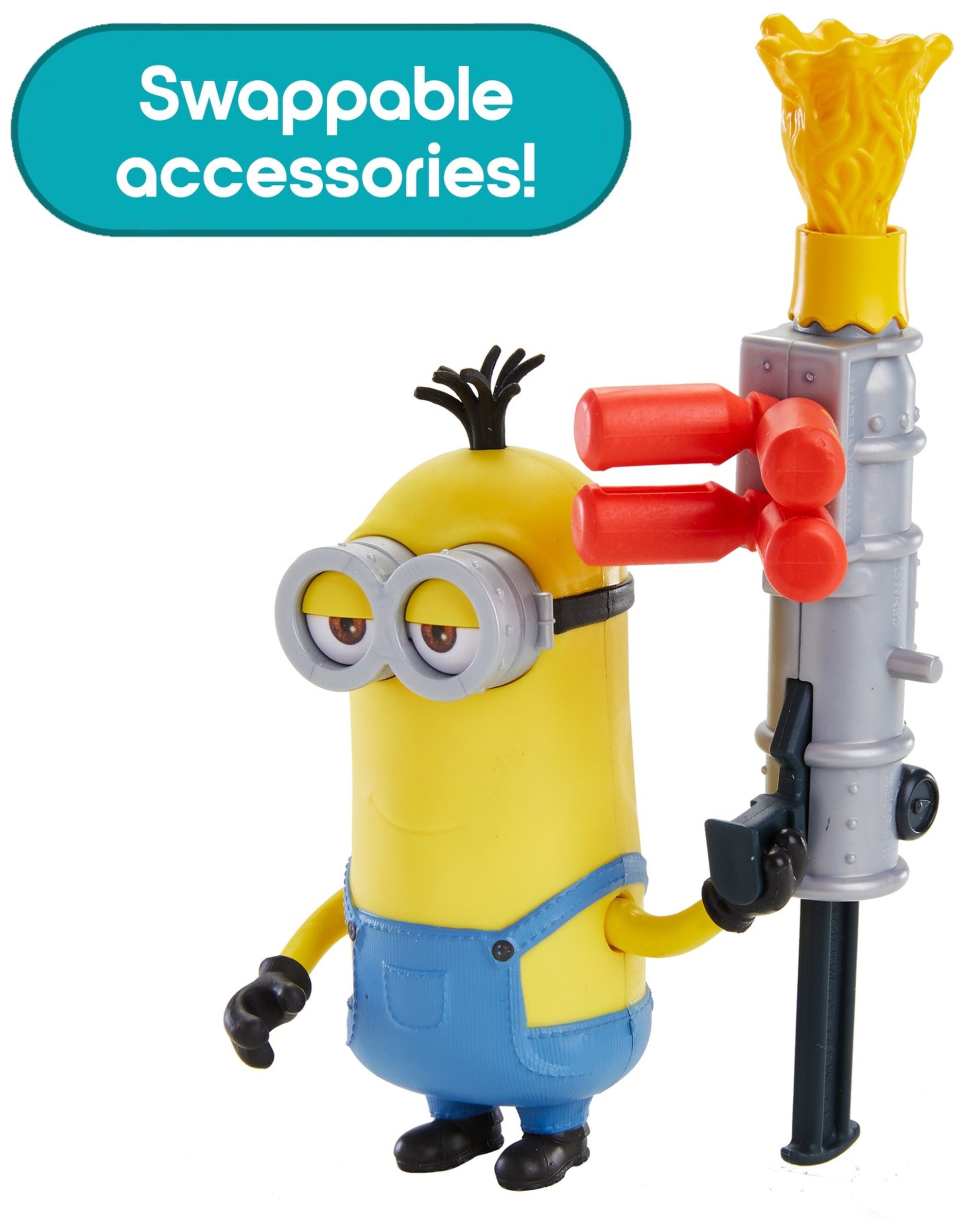 Pixar Minions Action Cheese Blaster Kevin Mattel