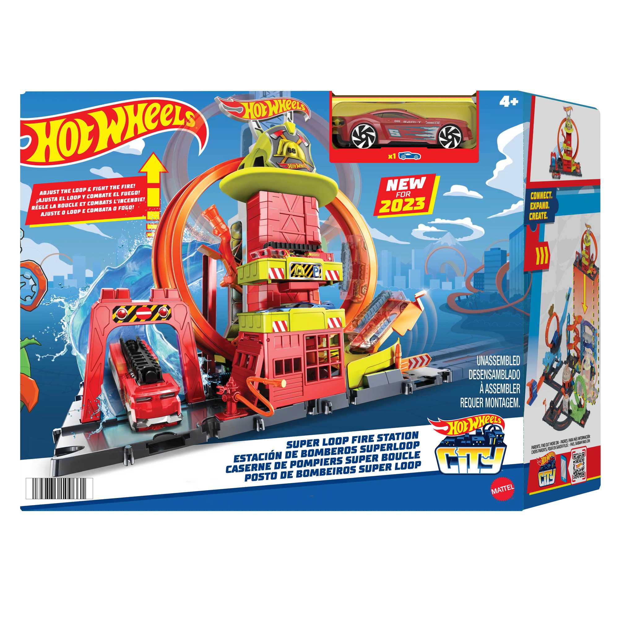 Andadera Para Bebe Hot Wheels City Pista De Juguete Súper Estación