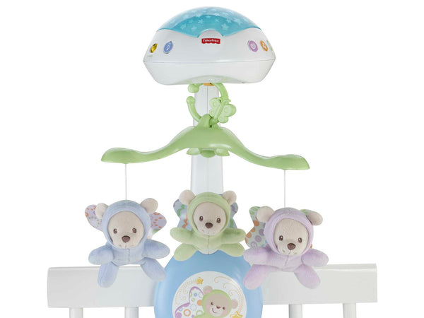 Fisher-Price Butterfly Dreams 3-In-1 Projection Mobile Crib Toy
