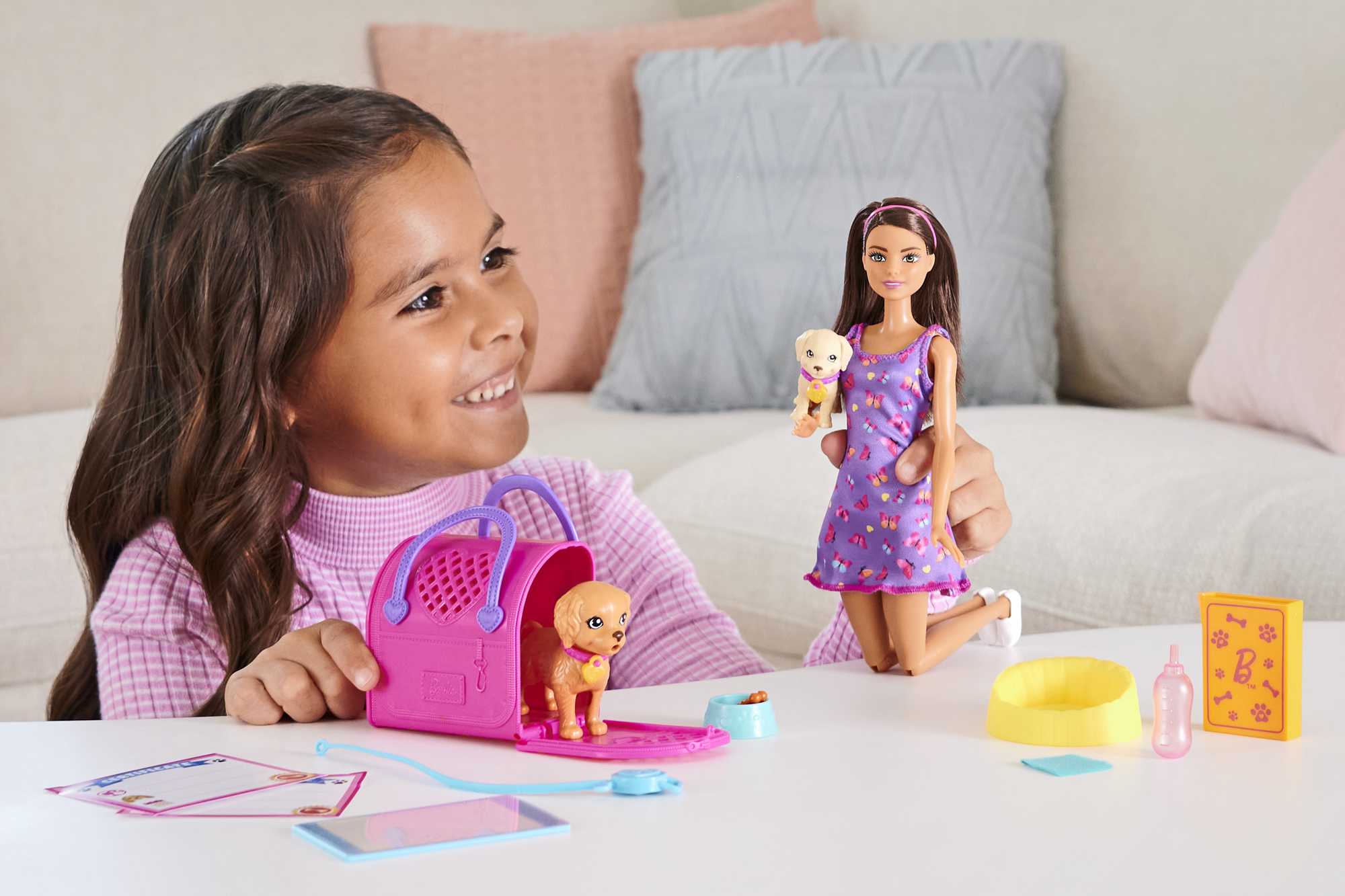 Barbie Barbie: A Touch of Magic Pégase rose, chiot, jouets | Mattel