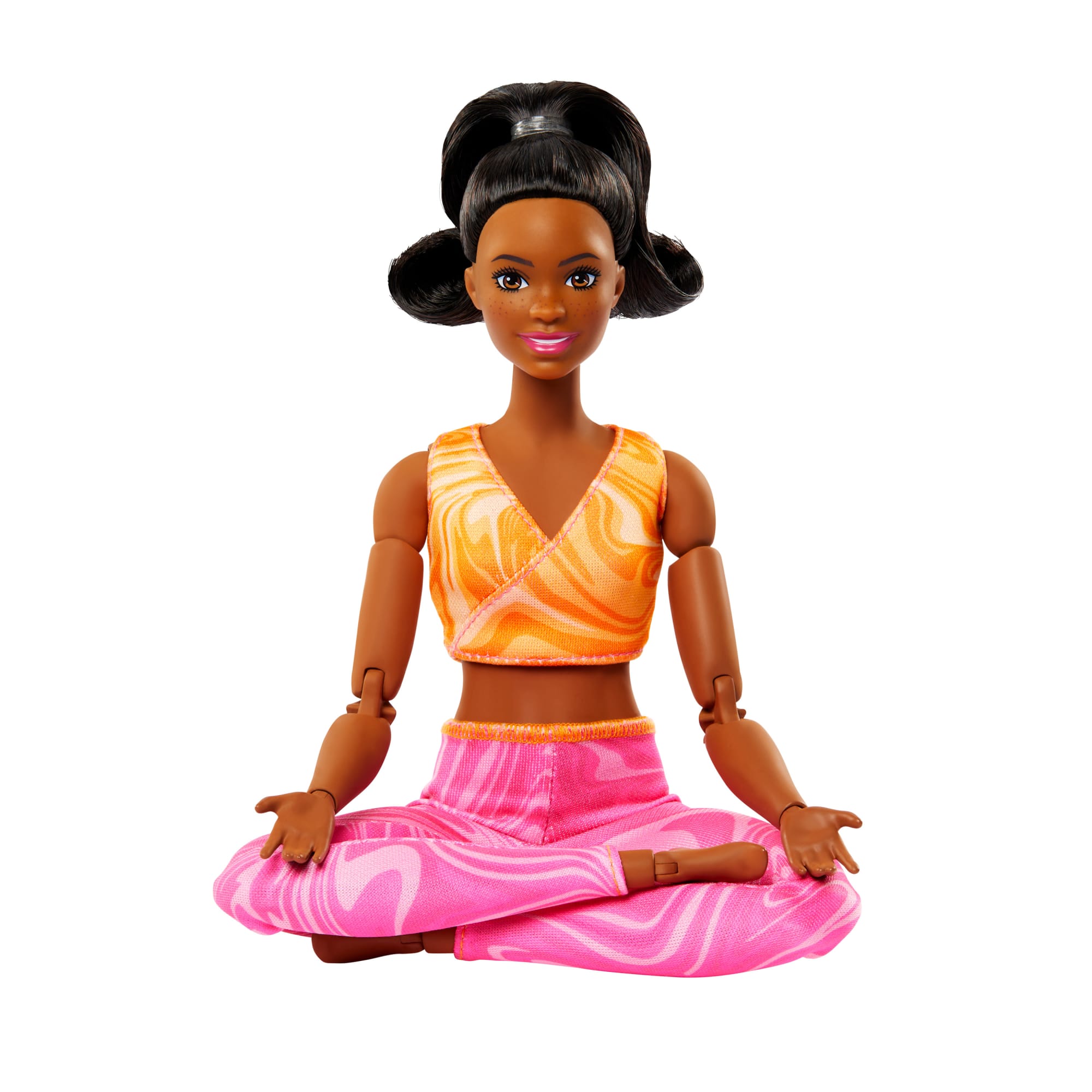 Barbie Made to Move Exercise, Yoga Doll : Toys  