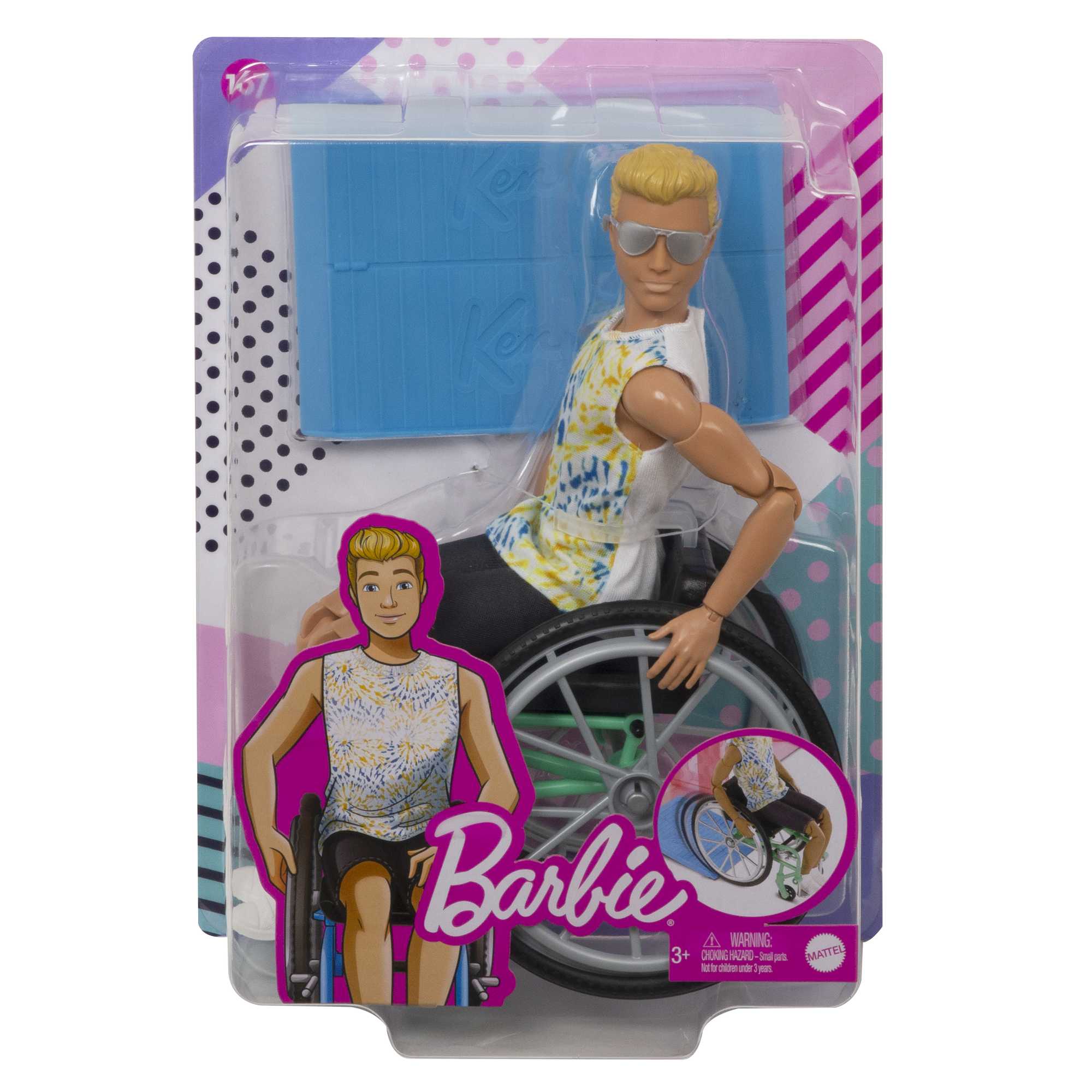 Sorry for all the questions lately. Is this an actual ken doll? It says  Mattel. But I can't find any Ken's with articulated wrists. His waist is  attached strongly as well 