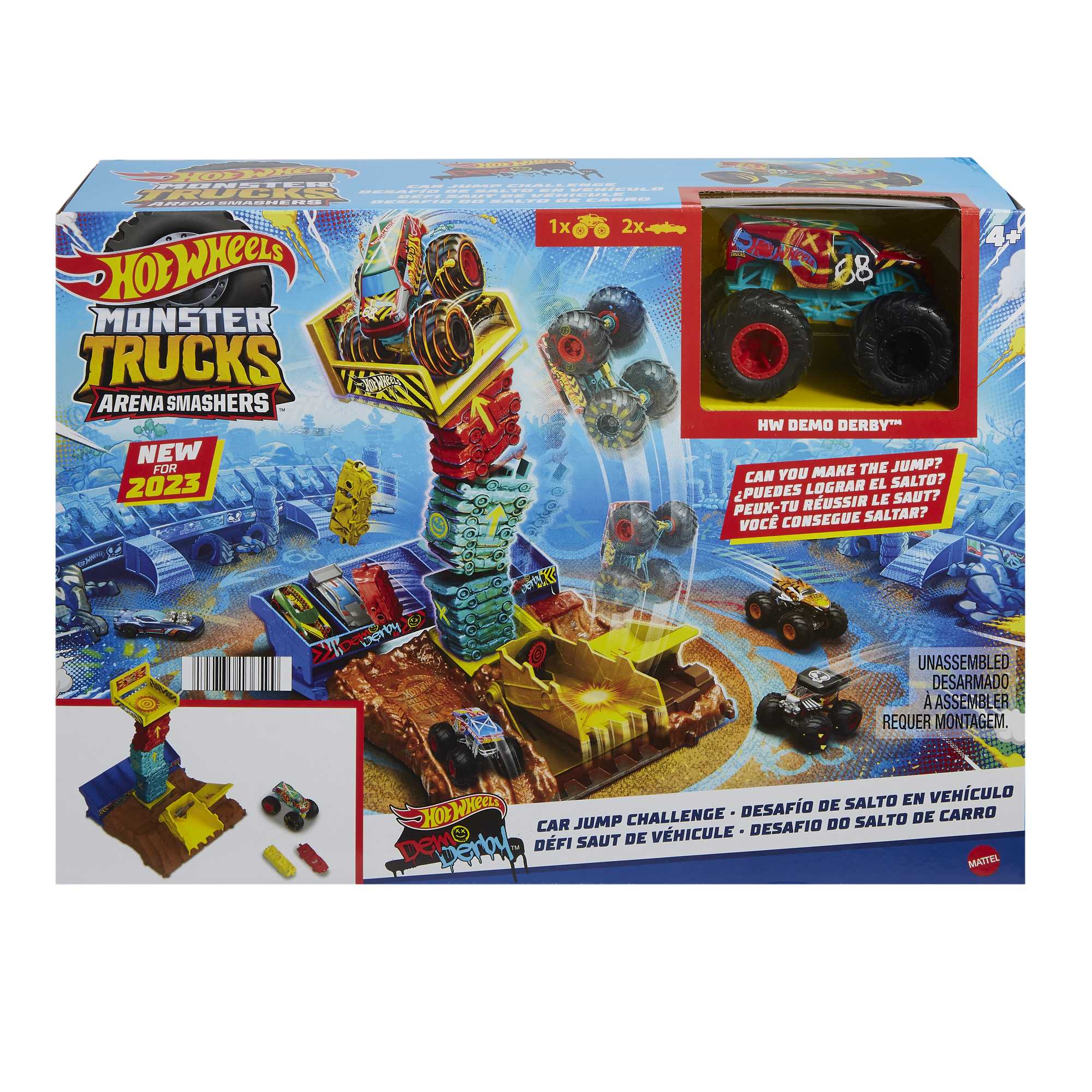 Hot Wheels Monster Trucks Arena HNB90, Mechanical toys