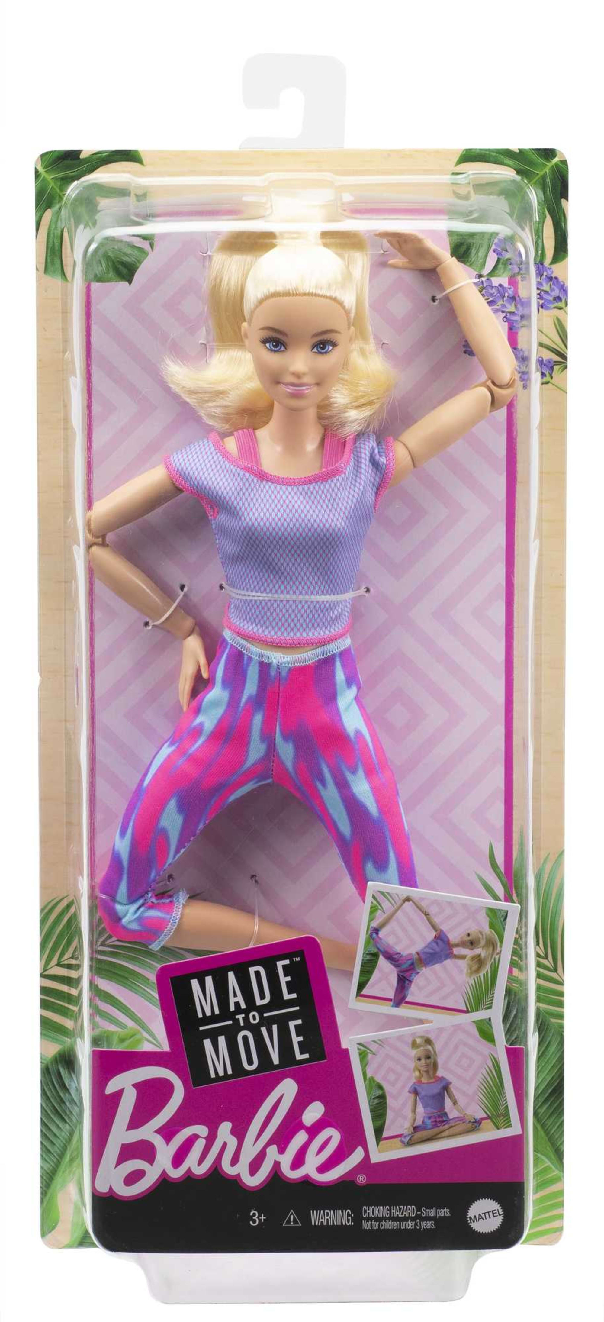 Barbie Made To Move Doll GXF04 | Mattel
