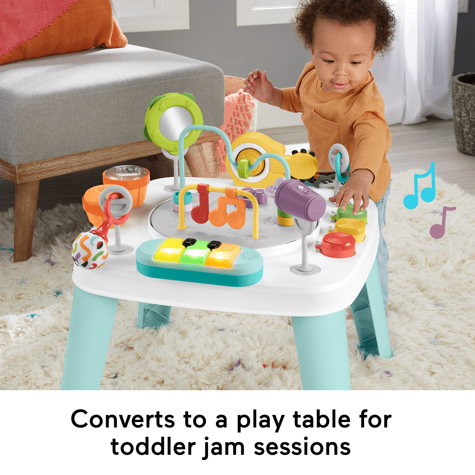 Activity Table Table Teether Piece Multi-Functional Activity Table
