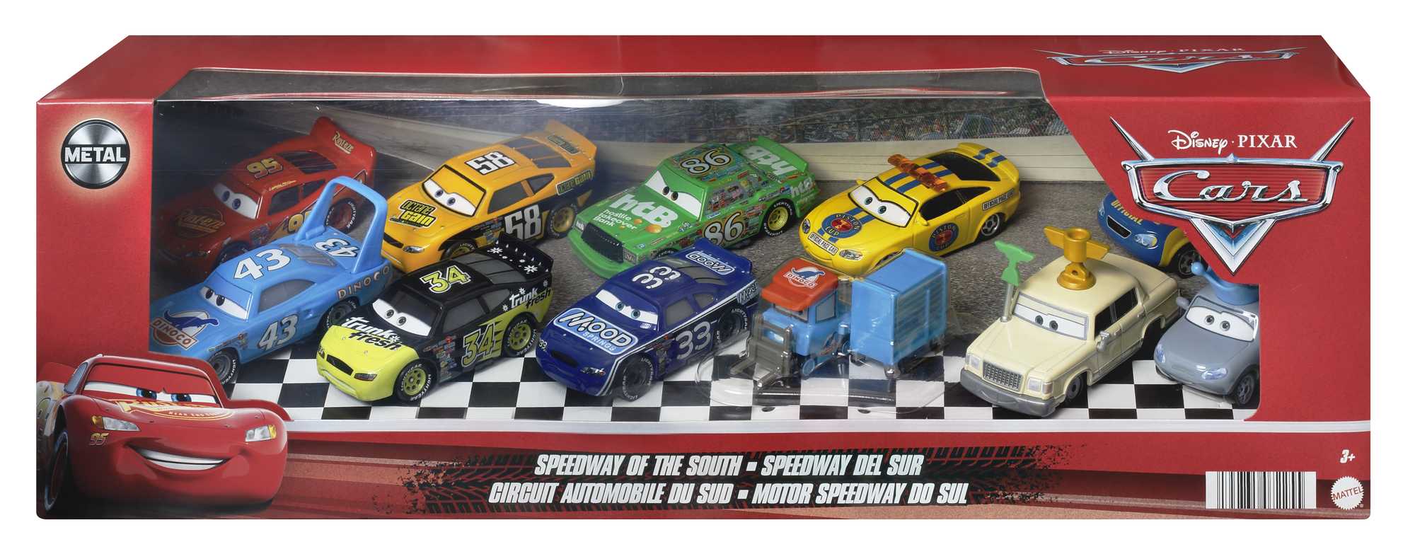 Disney and Pixar Cars Speedway of the South 11-Pack | Mattel